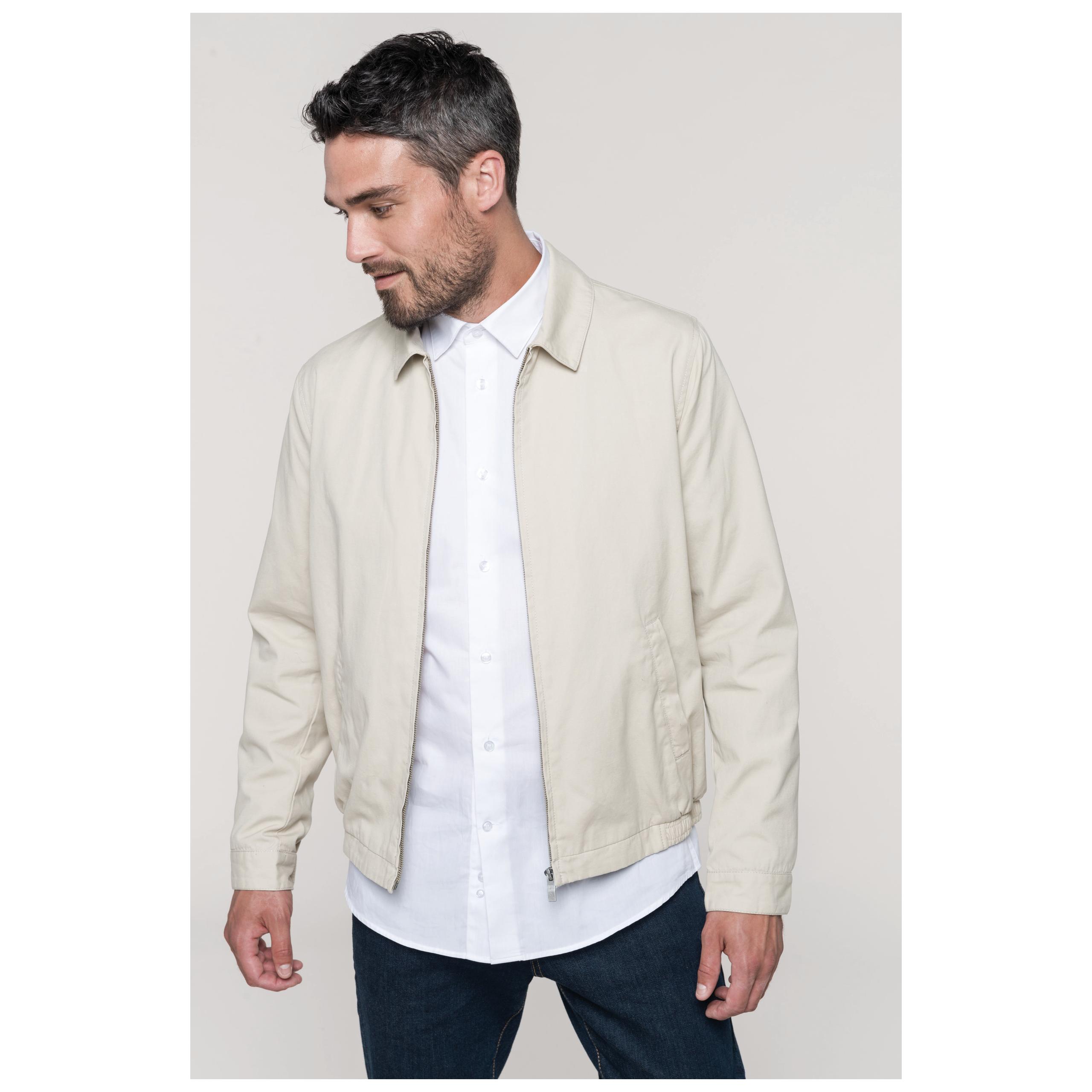 Kariban - Blouson Harrington - Beige - S