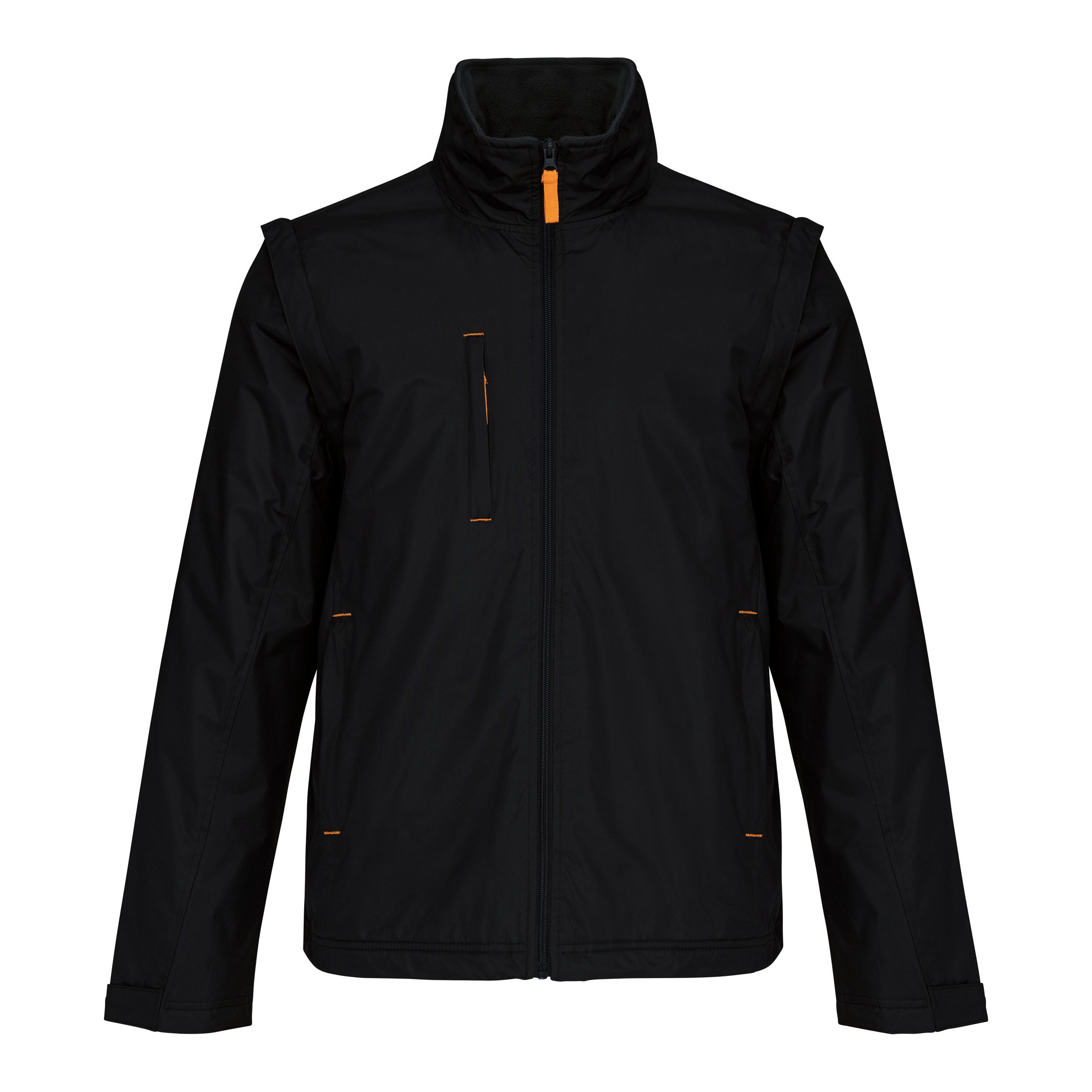 Kariban - Score > blouson manches amovibles - Black / Orange - S