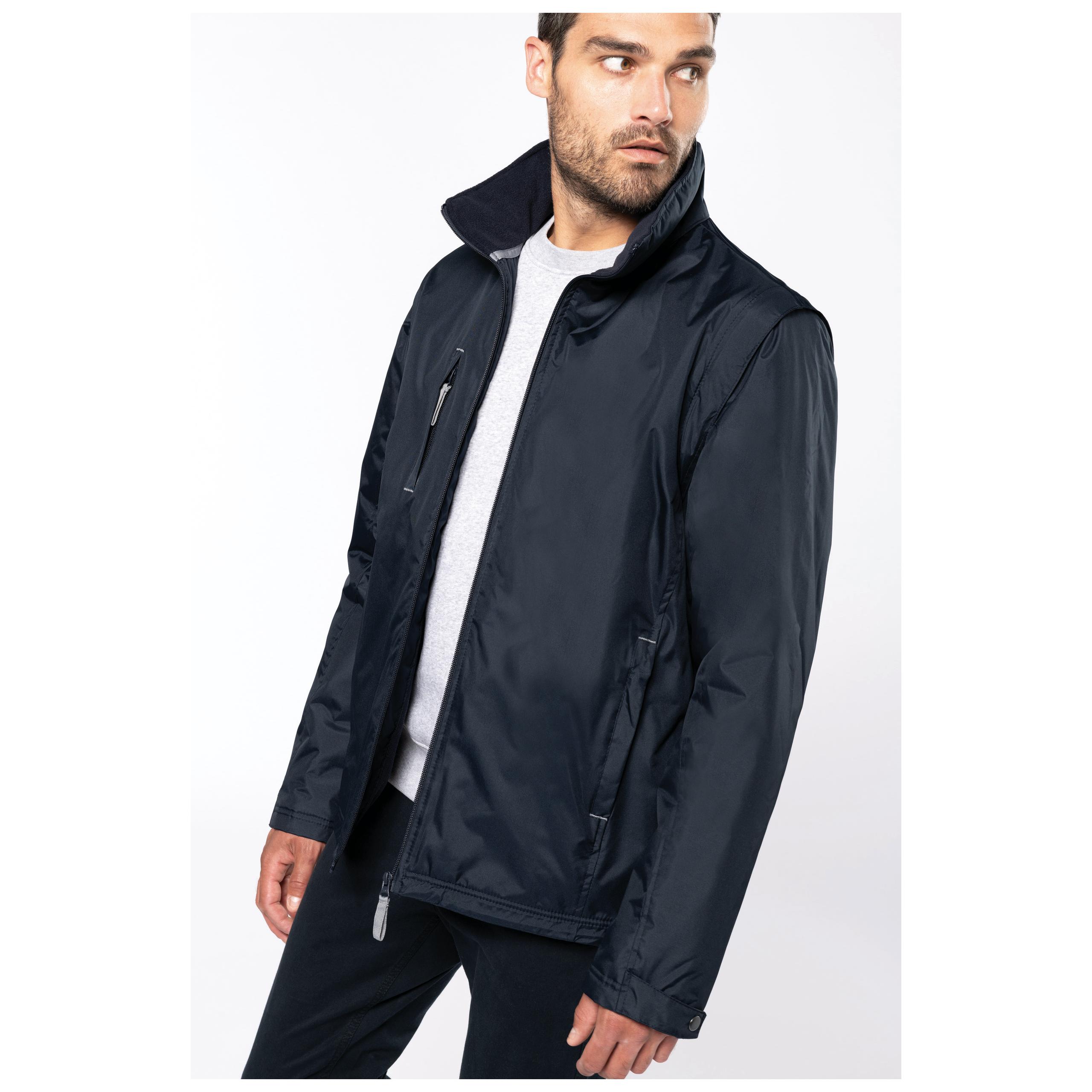 Kariban - Score > blouson manches amovibles - Black / Orange - S