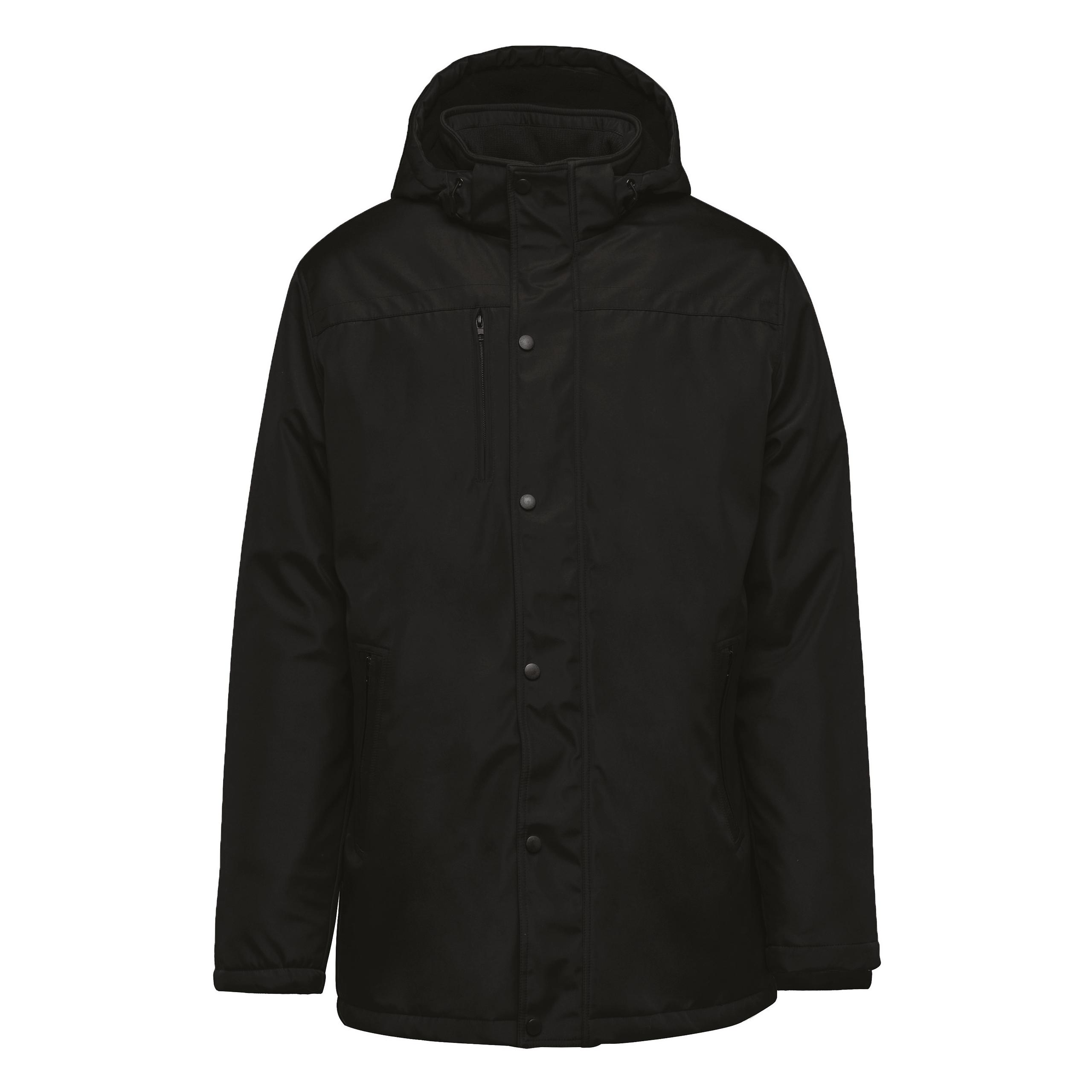 Kariban - Parka avec capuche amovible - Black - S