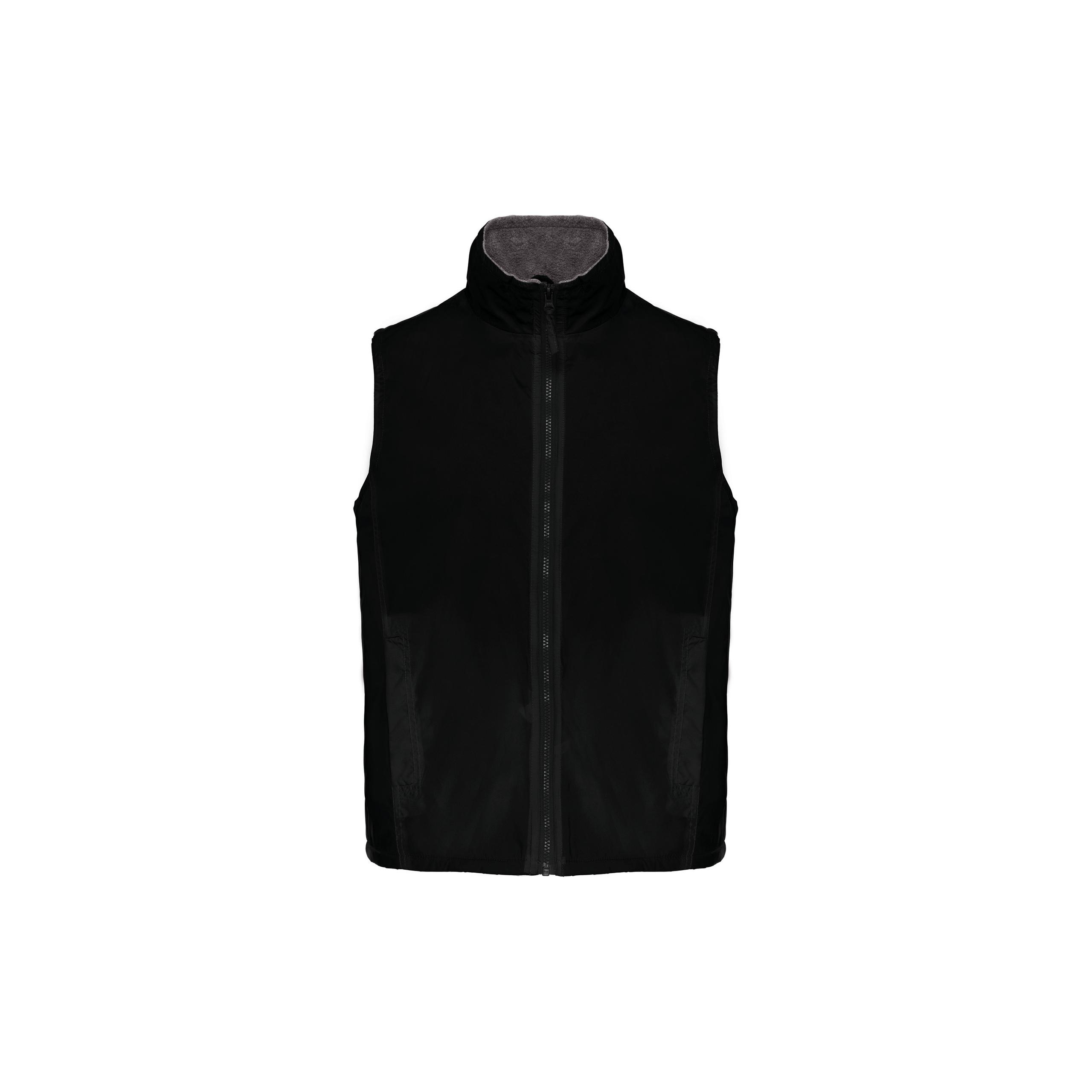 Kariban - Record > bodywarmer doublé polaire - Black / Grey - 3XL