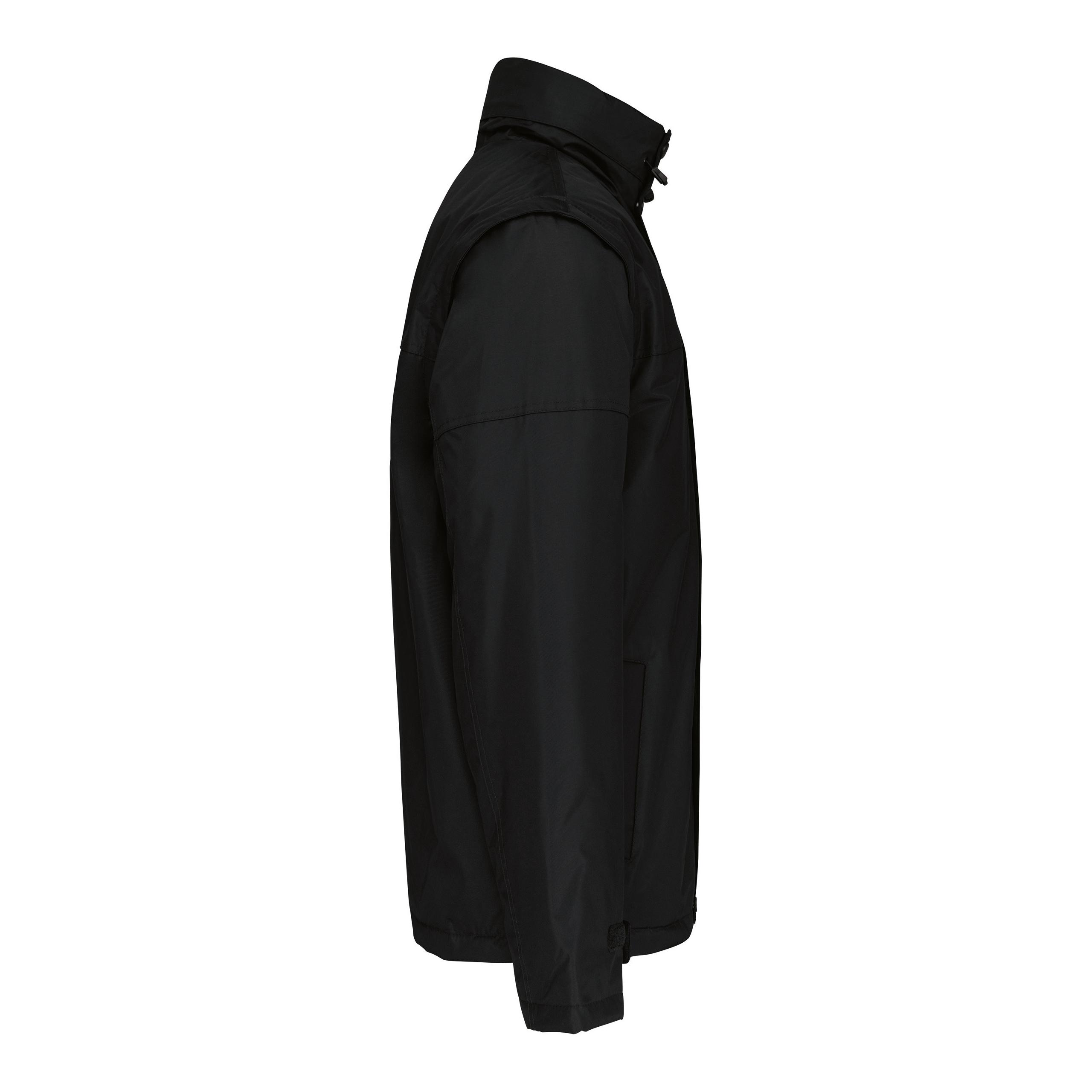 Kariban - Factory > blouson manches amovibles - Black - S