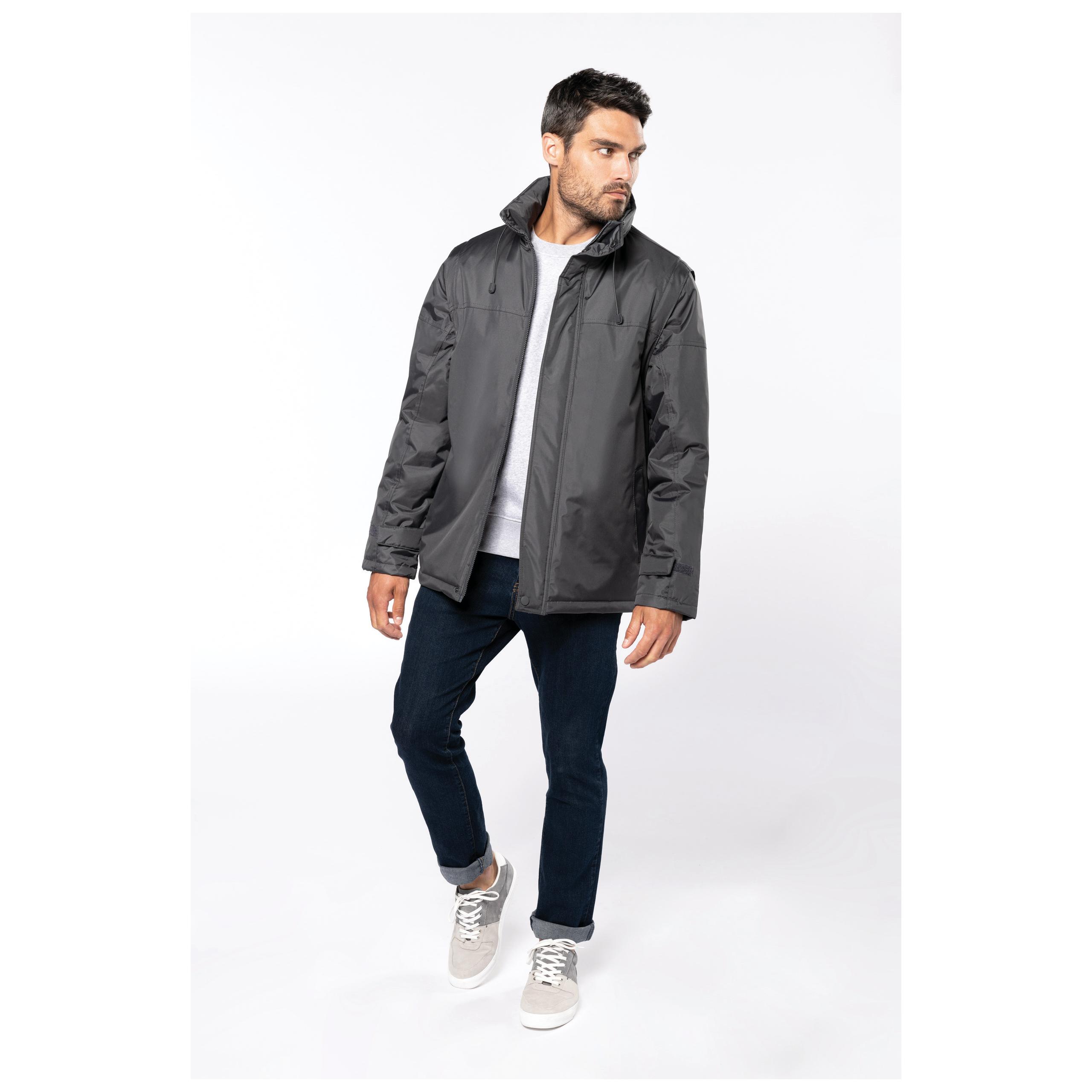 Kariban - Factory > blouson manches amovibles - Black - S