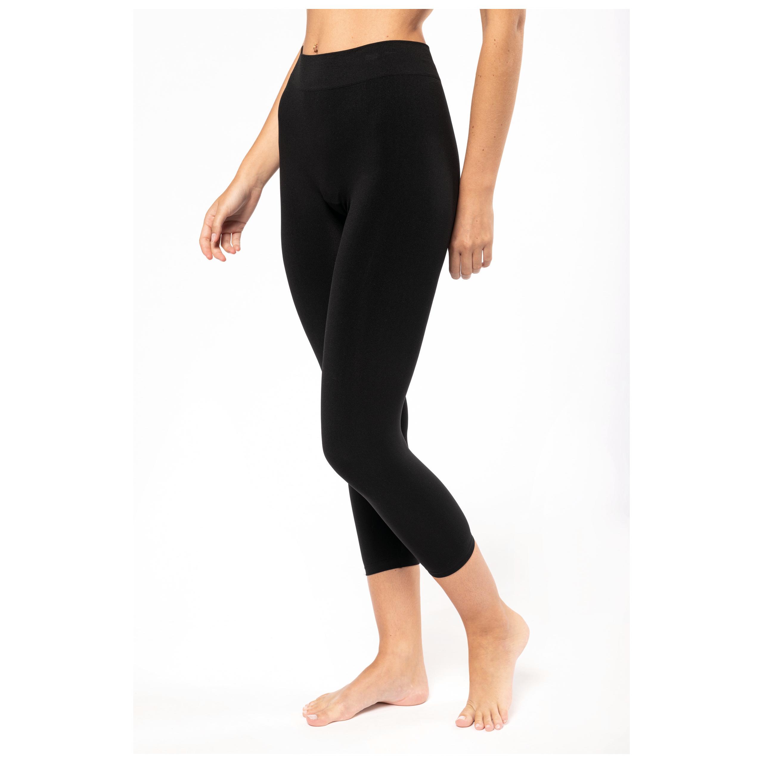 Kariban - Legging femme 7/8 sans couture - Black - XXL