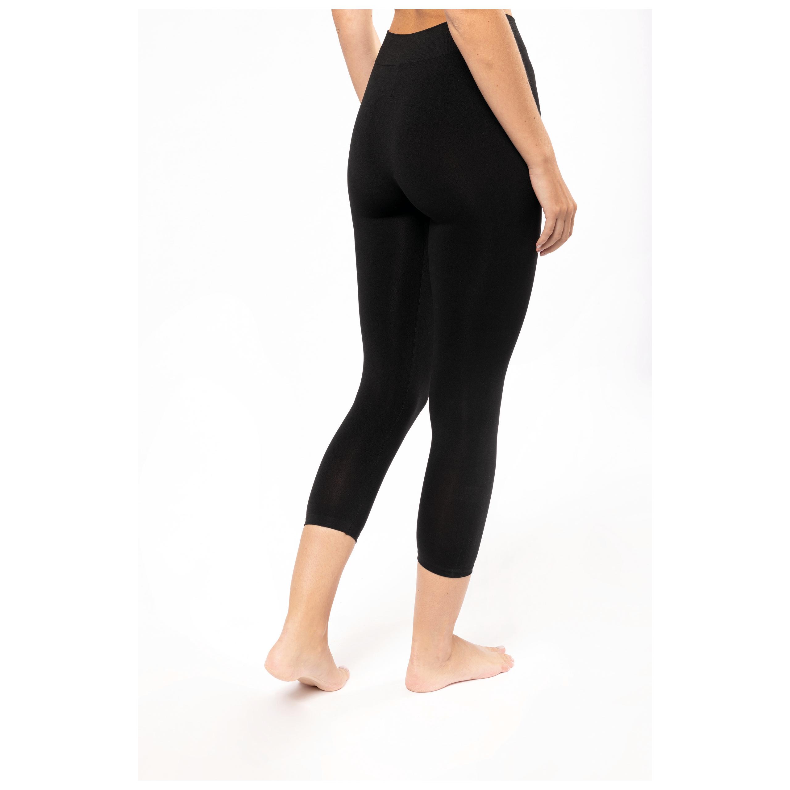 Kariban - Legging femme 7/8 sans couture - Black - XXL