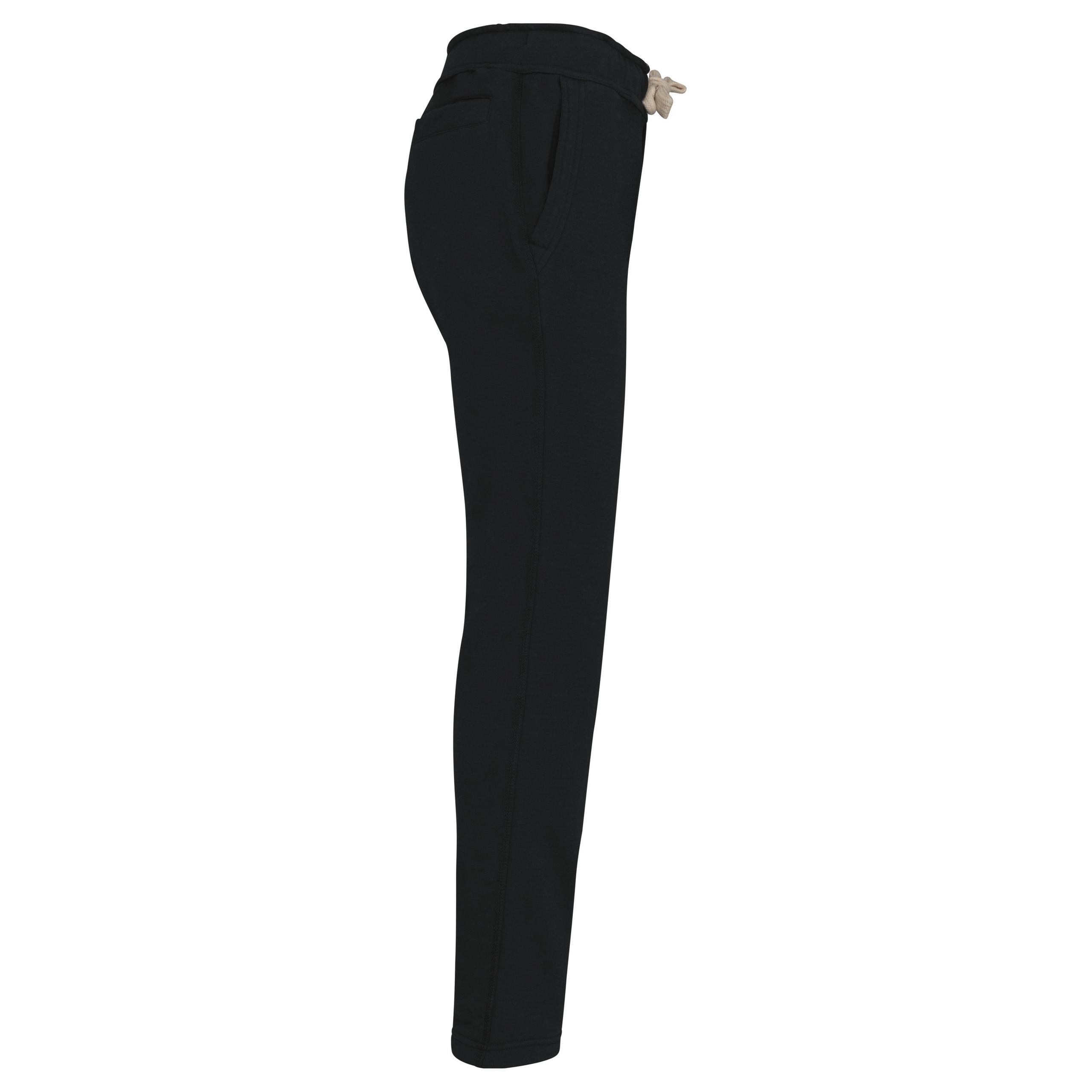 Kariban - Pantalon french terry - Black - S