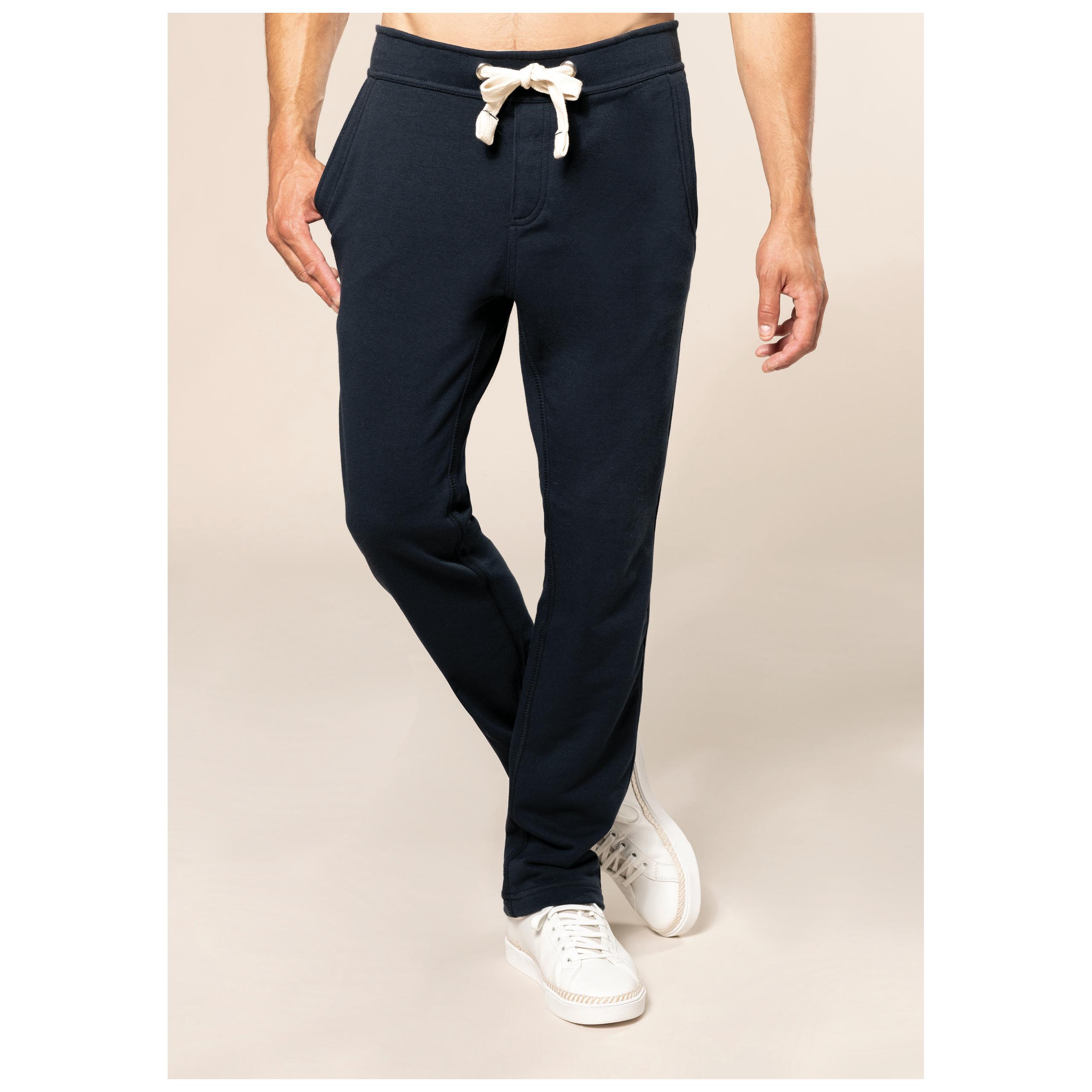 Kariban - Pantalon french terry - Black - S