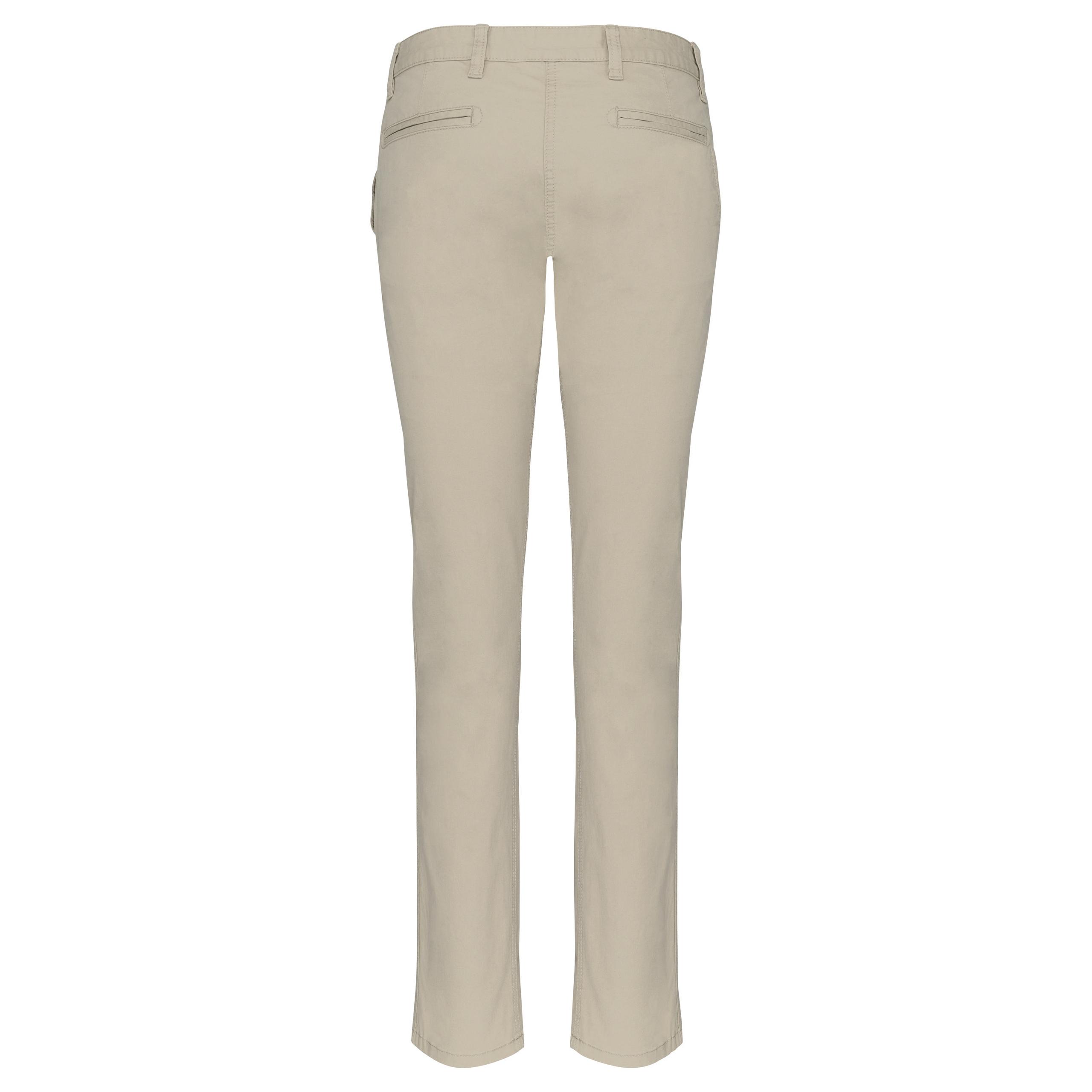 Kariban - Pantalon chino femme - Beige - 34 FR