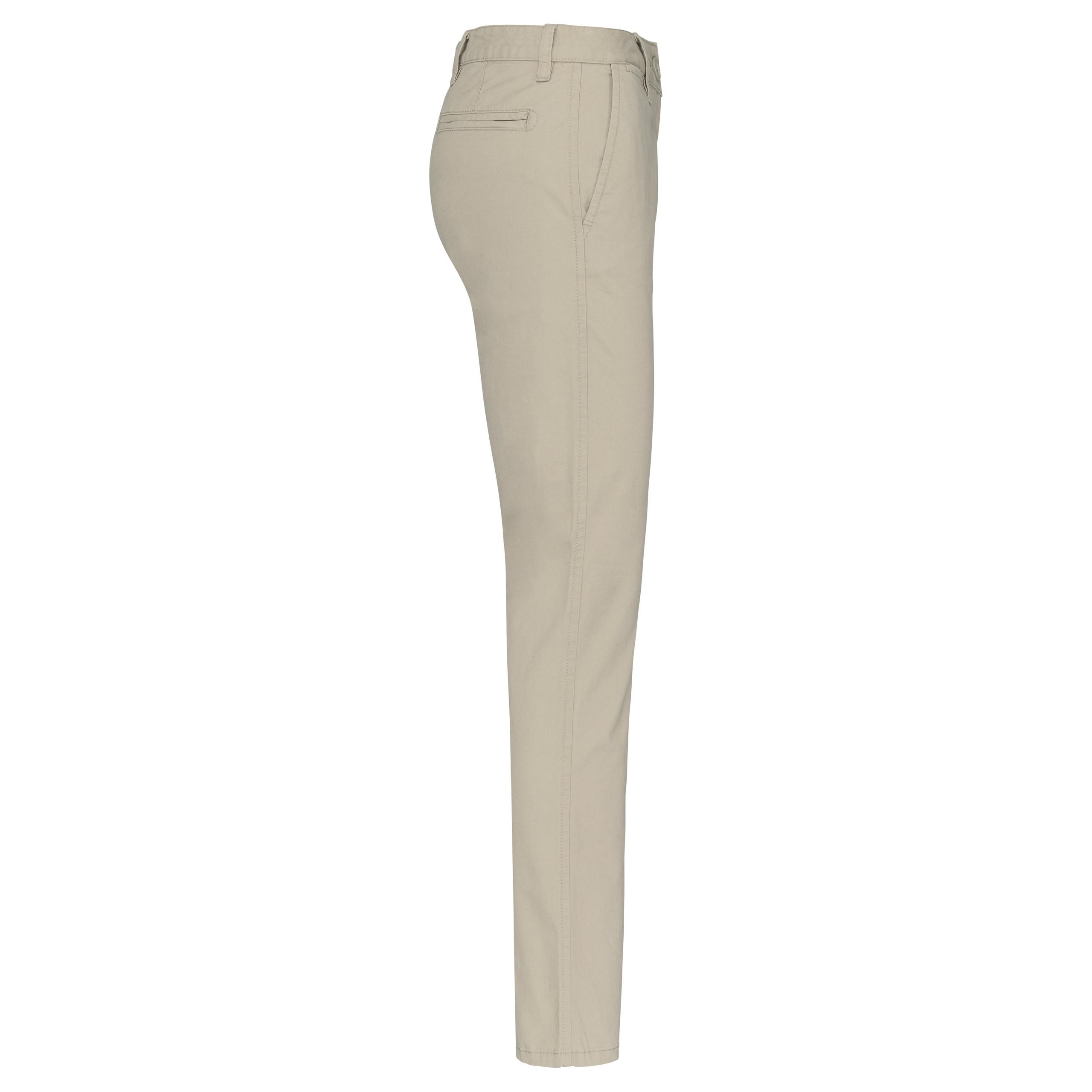 Kariban - Pantalon chino femme - Beige - 34 FR