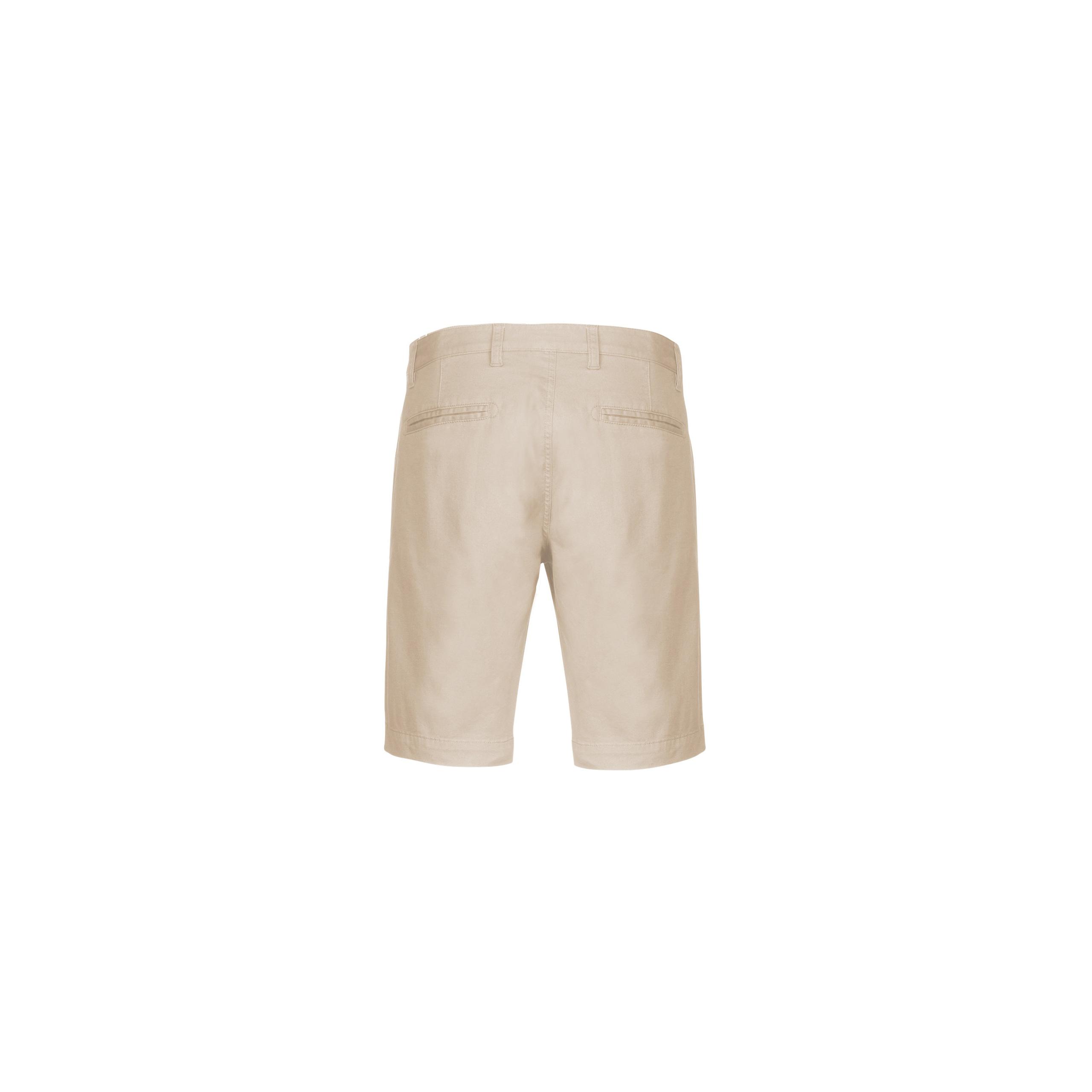 Kariban - Bermuda chino homme - Beige - 38 FR