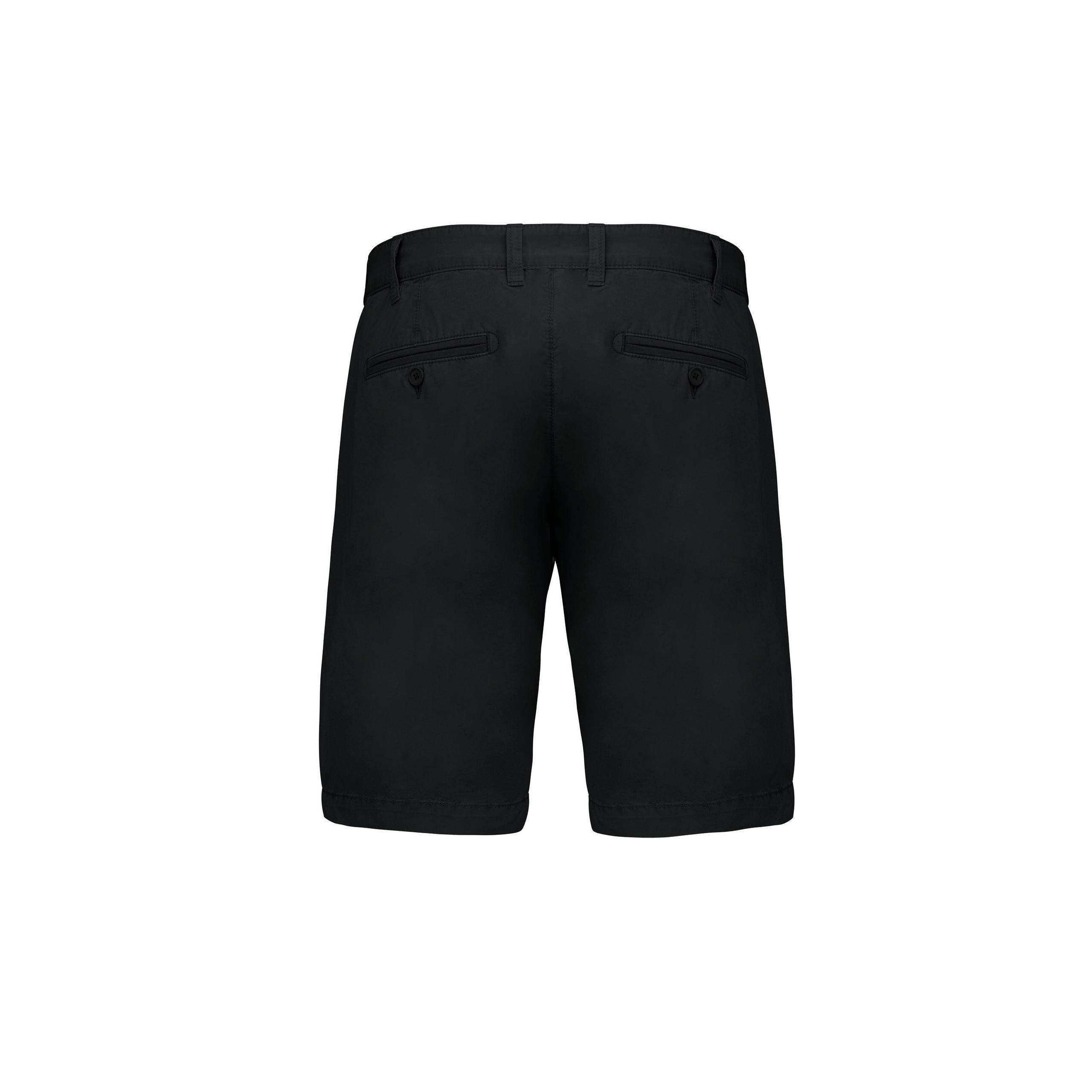 Kariban - Bermuda aspect délavé homme - Washed Charcoal - 38 FR