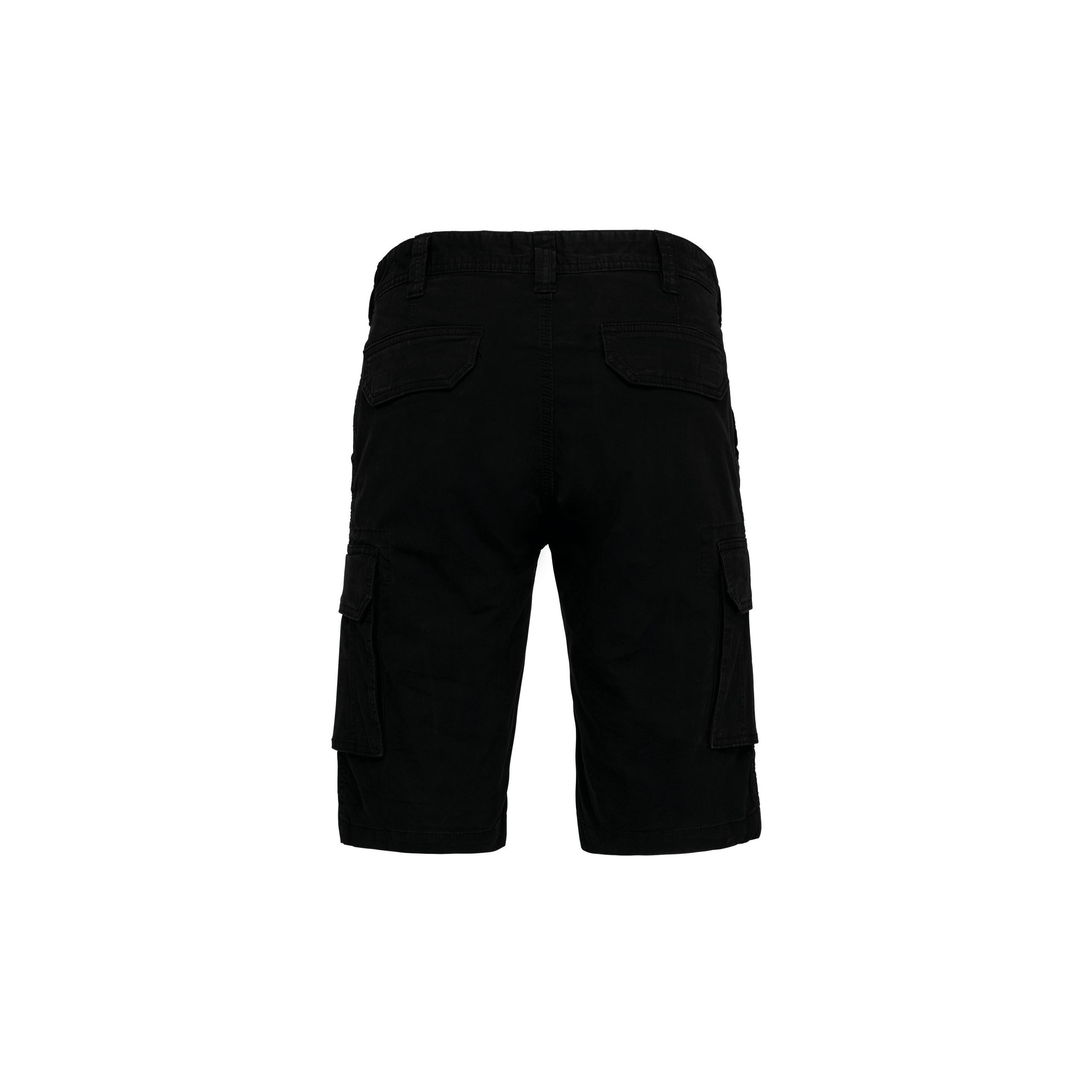 Kariban - Bermuda multipoches homme - Black - 38 FR