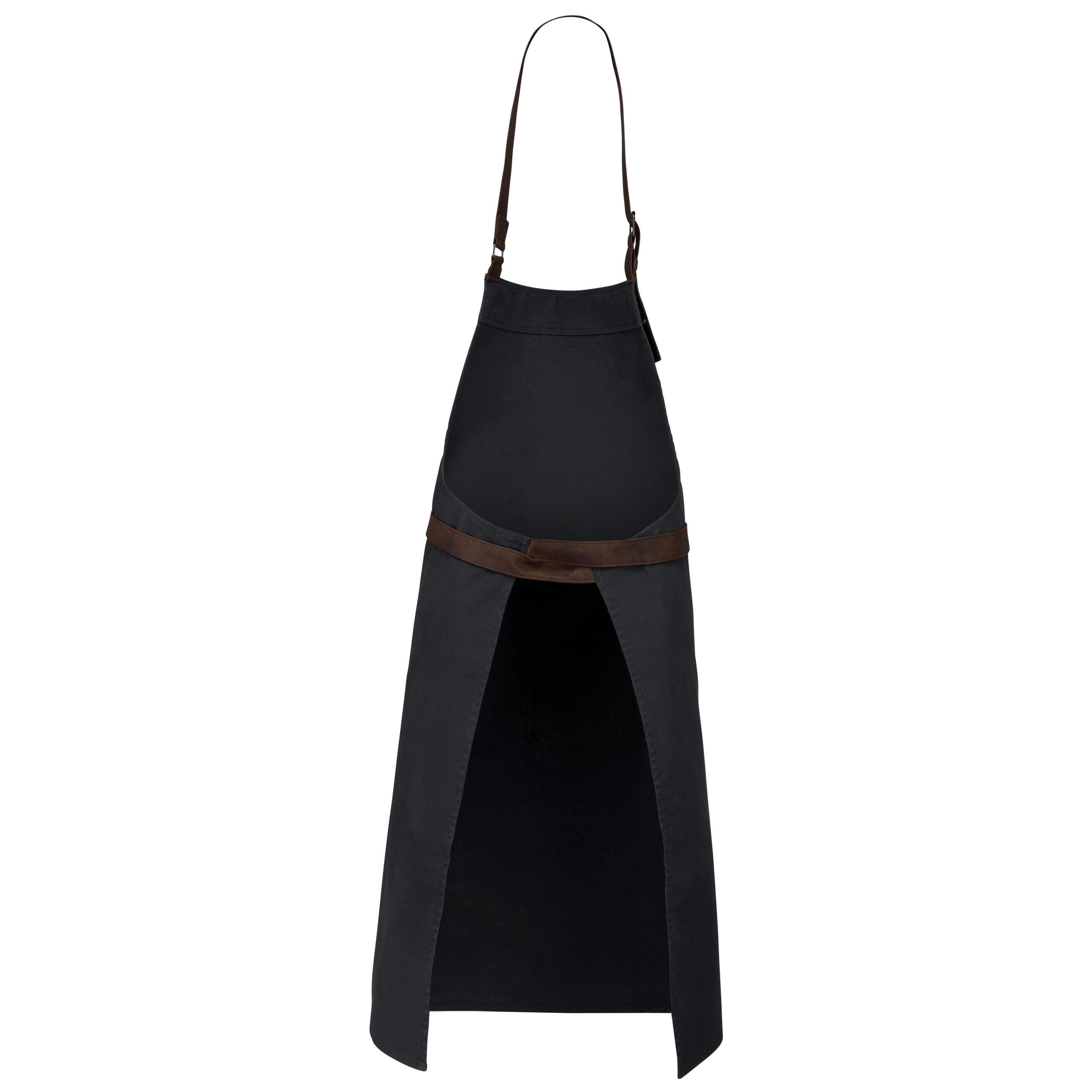 Kariban - Tablier coton vintage - Vintage Charcoal - One Size