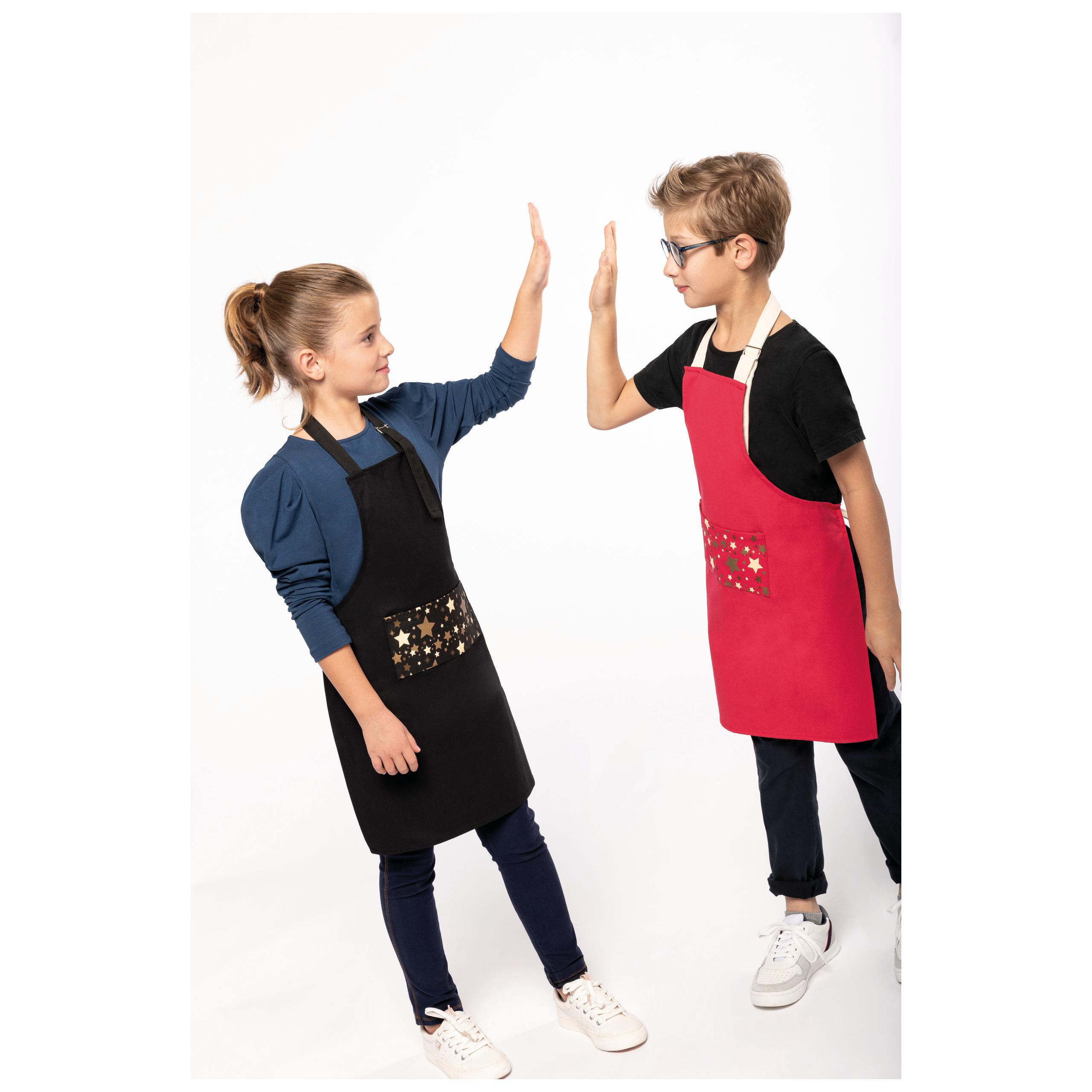 Kariban - Tablier de Noël enfant Origine France Garantie - Black - One Size