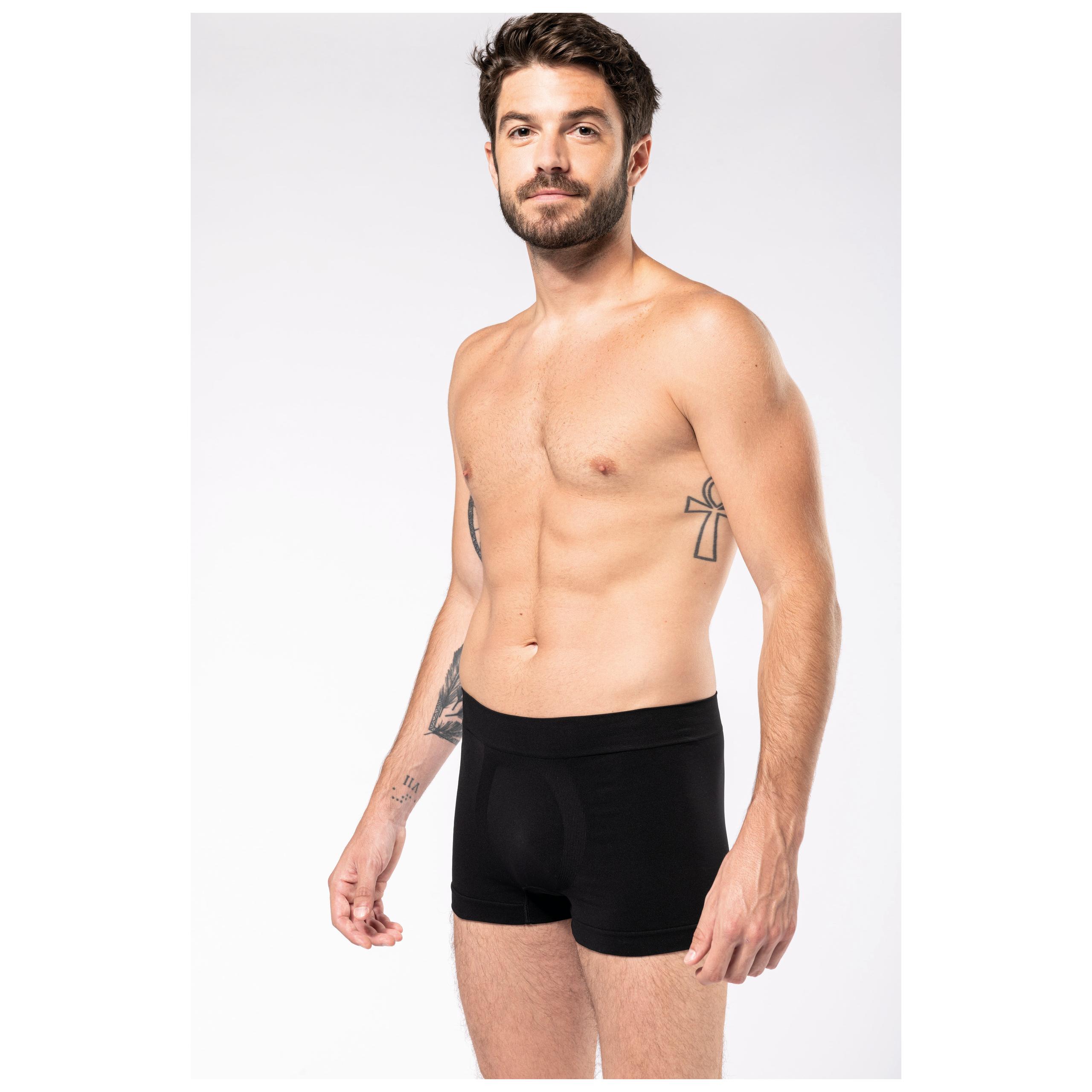 Kariban - Boxer écoresponsable sans couture homme - Black - XXL/3XL