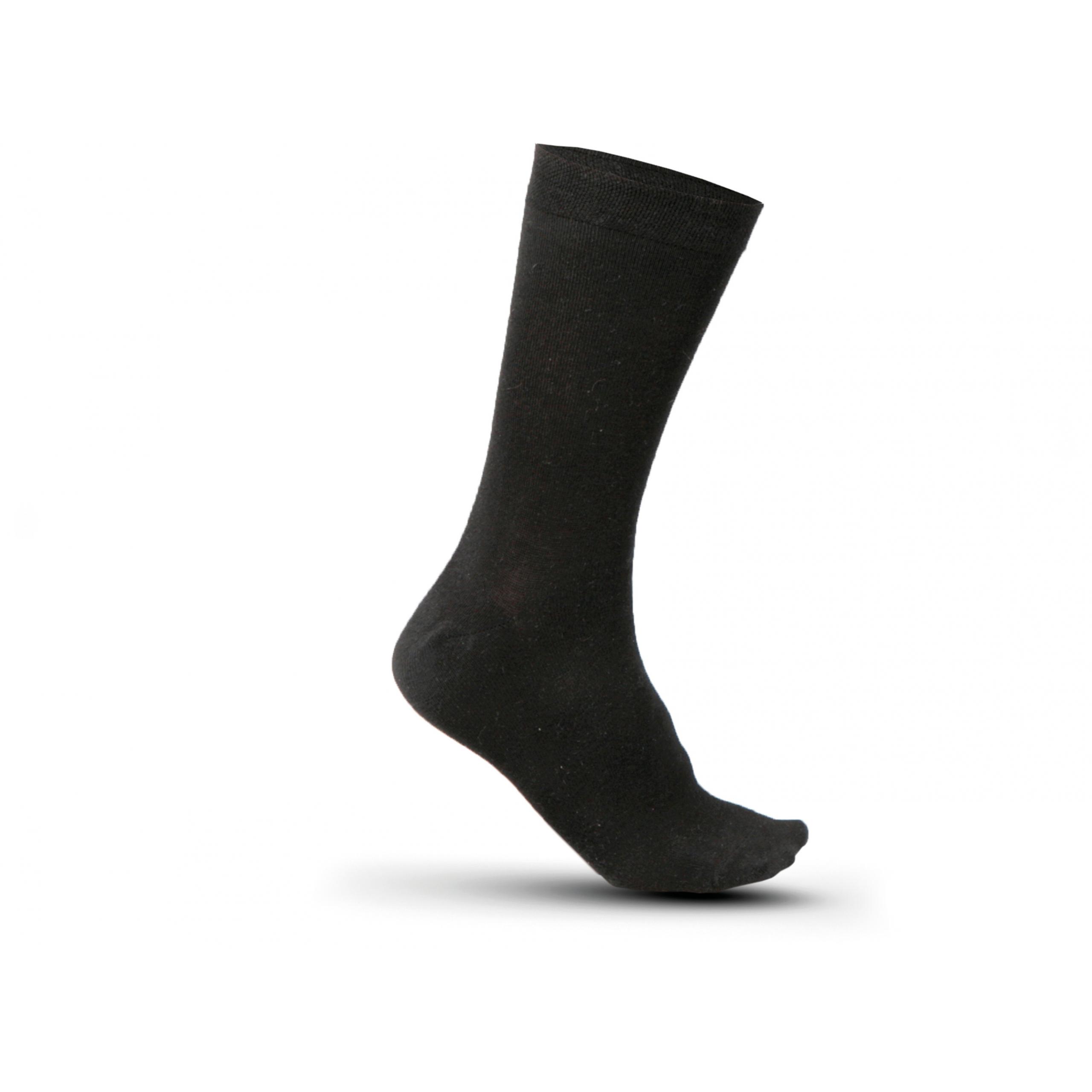 Kariban - Chaussettes coton ville - Black - 39/42 EU