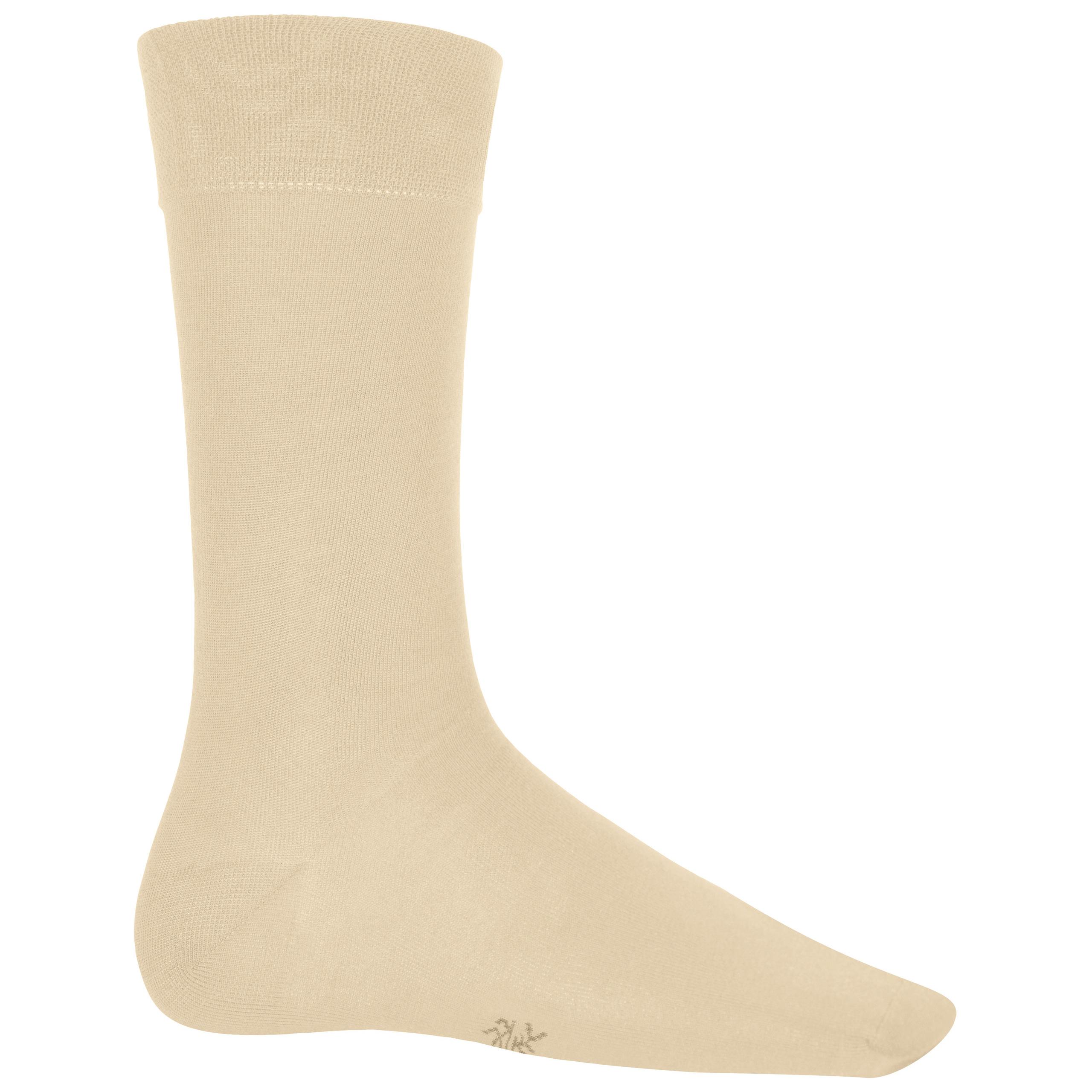 Kariban - Chaussettes de ville bambou - Corde - 39/42 EU