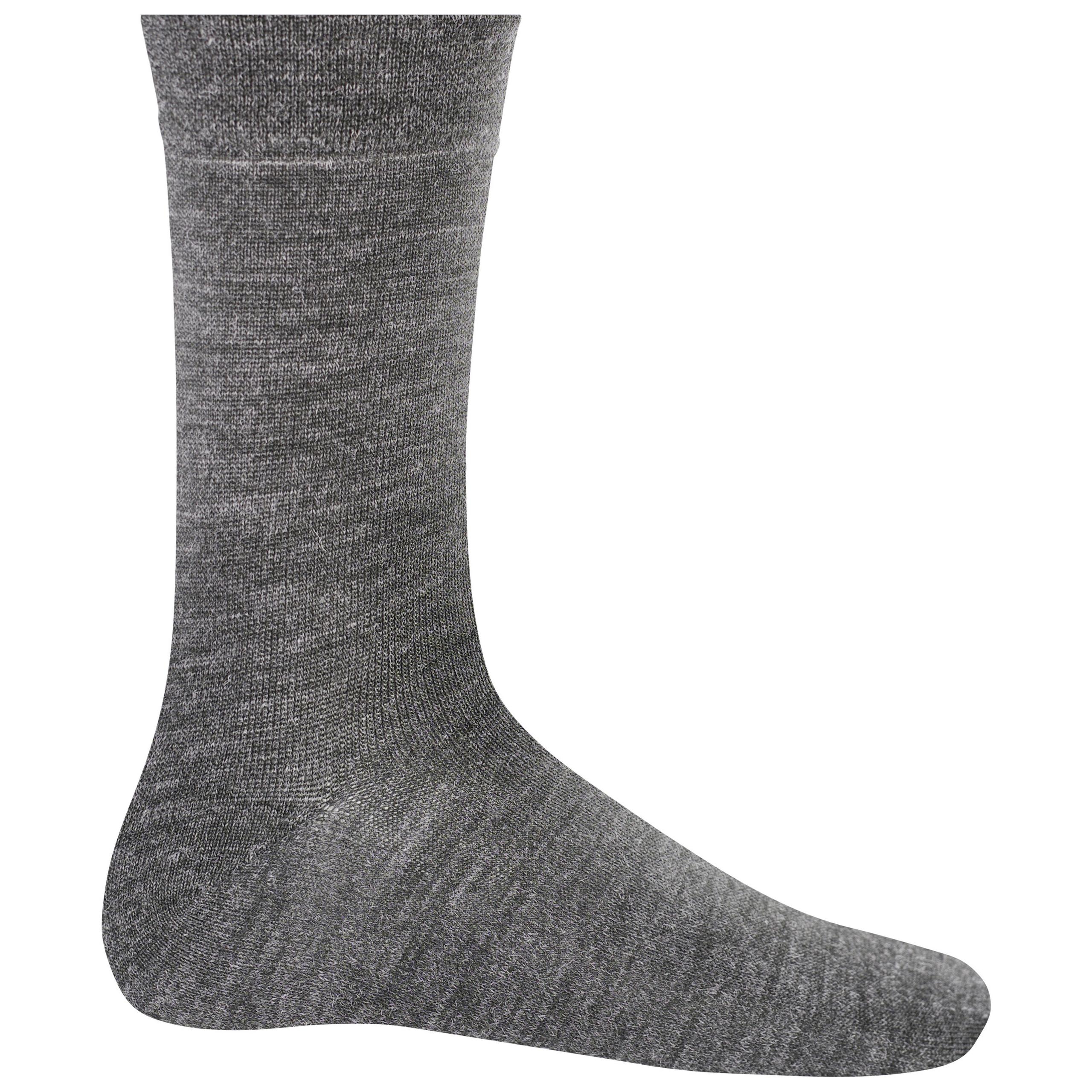 Kariban - Chaussettes de ville chaudes - Dark Grey Heather - 39/42 EU