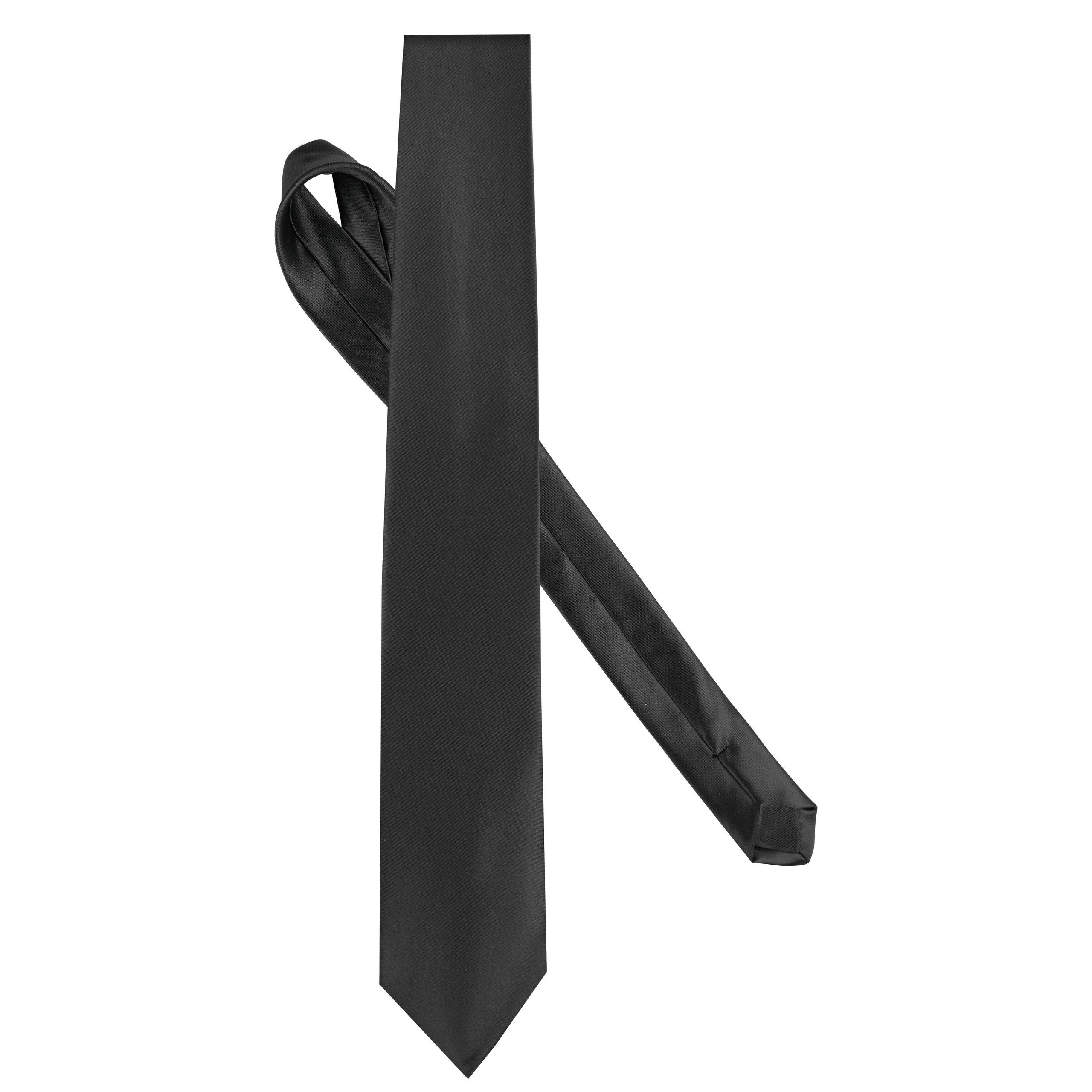 Kariban - Cravate satinée - Black - One Size
