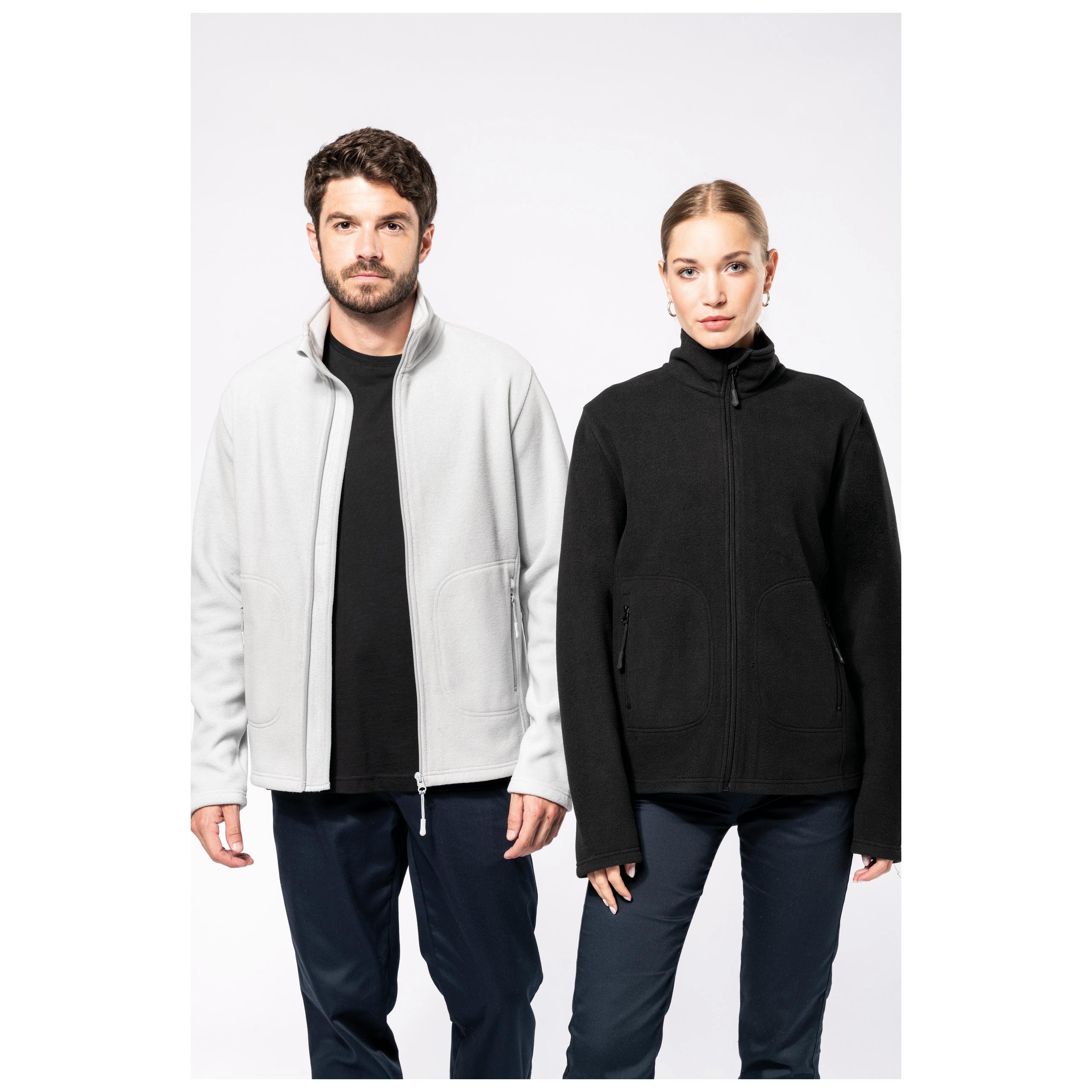 Kariban - Veste micropolaire écoresponsable unisexe - Black - XS