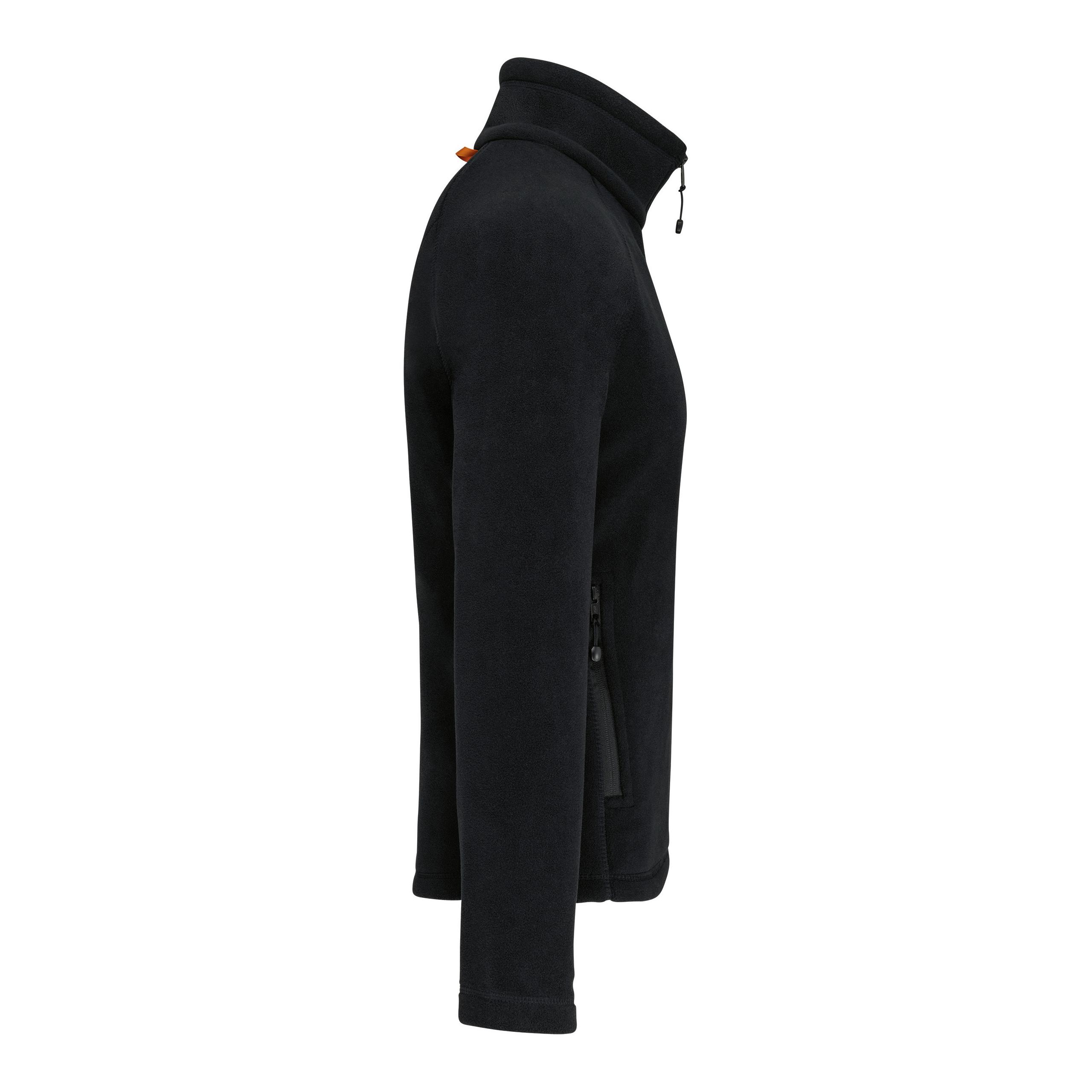 Kariban - Marco > veste micropolaire zippée lourde - Black - S