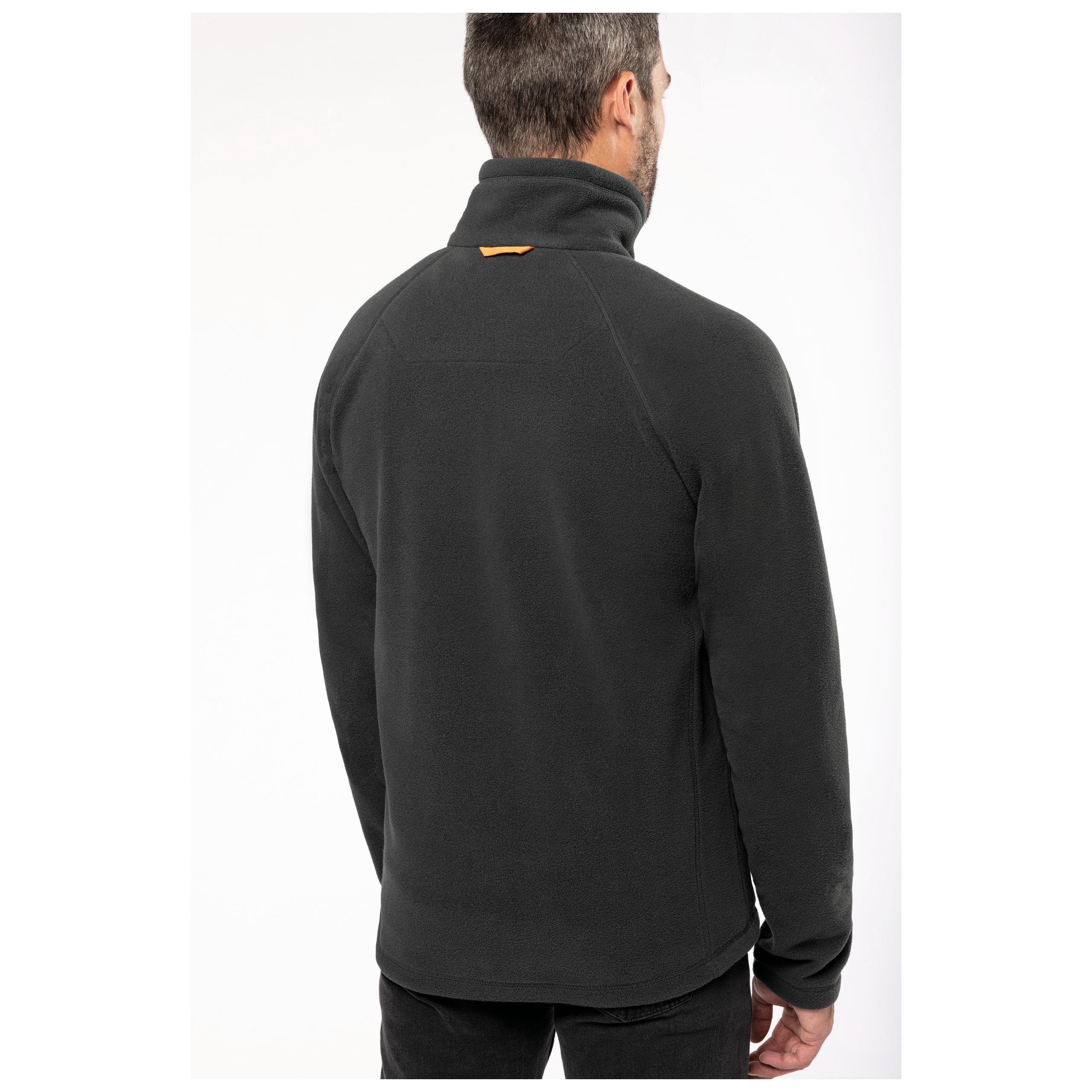 Kariban - Marco > veste micropolaire zippée lourde - Black - S