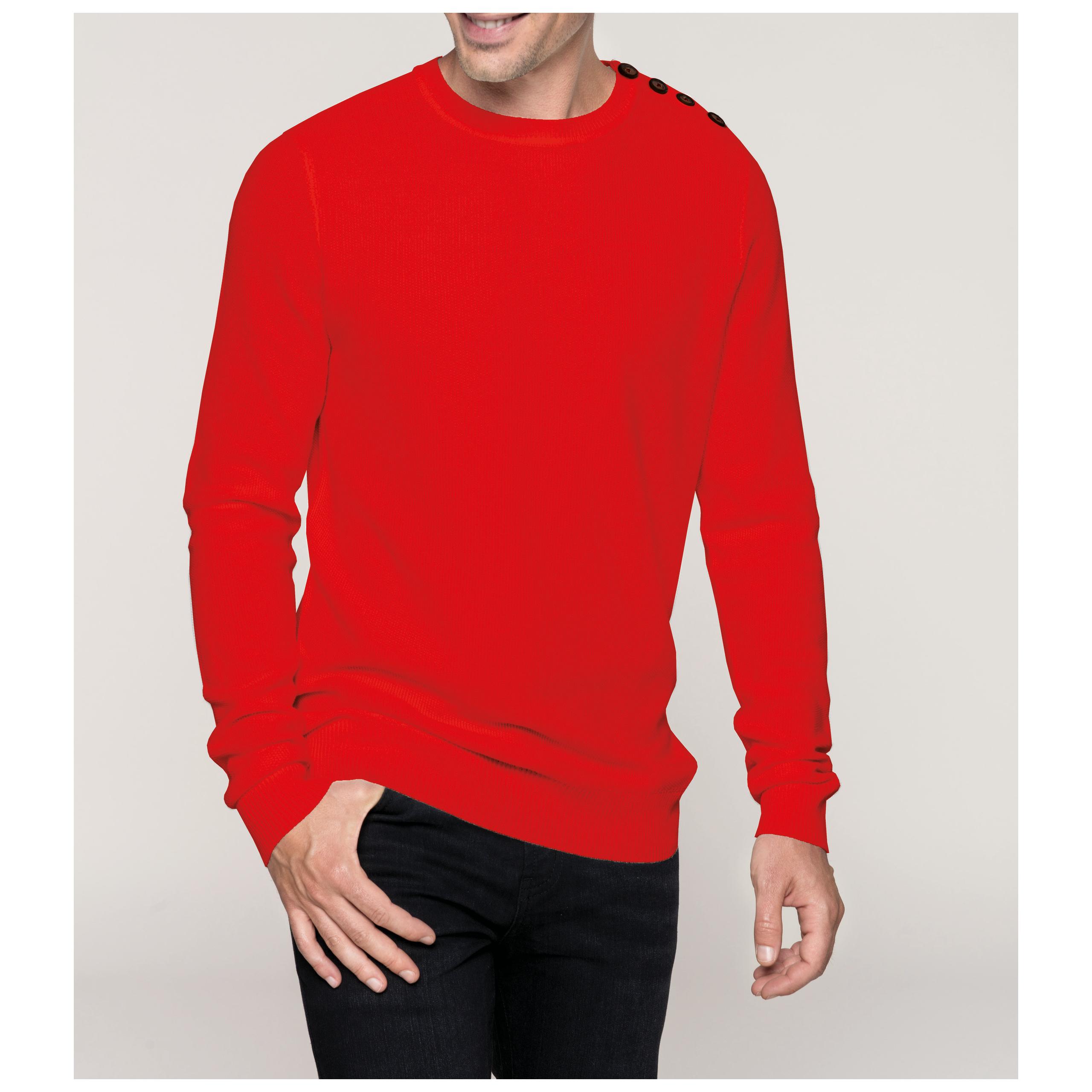 Kariban - Pullover fantaisie - Deep Red - S