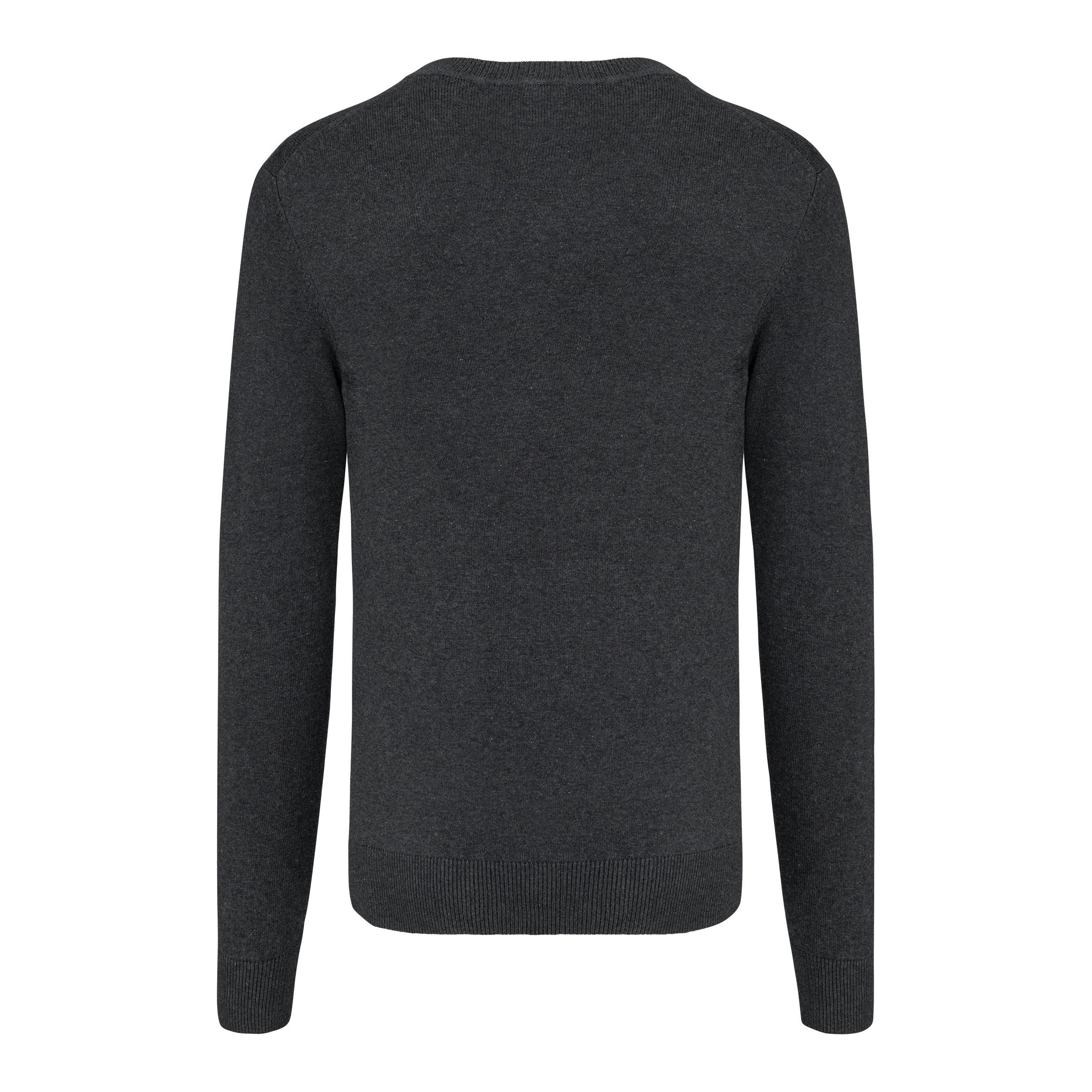 Kariban - Pullover premium col V - Black Heather - XS