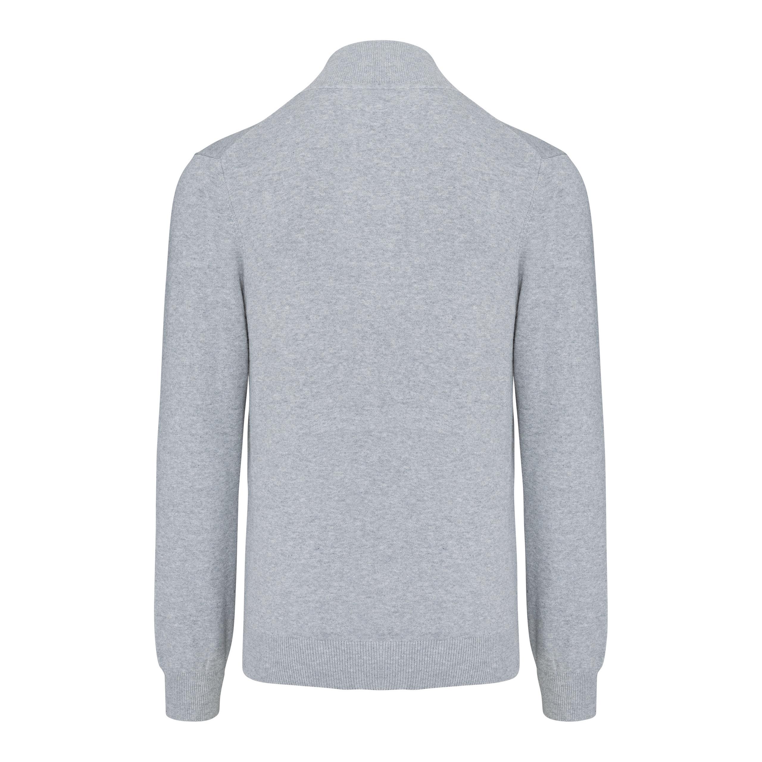 Kariban - Pullover premium col boutonné - Light grey heather - XS