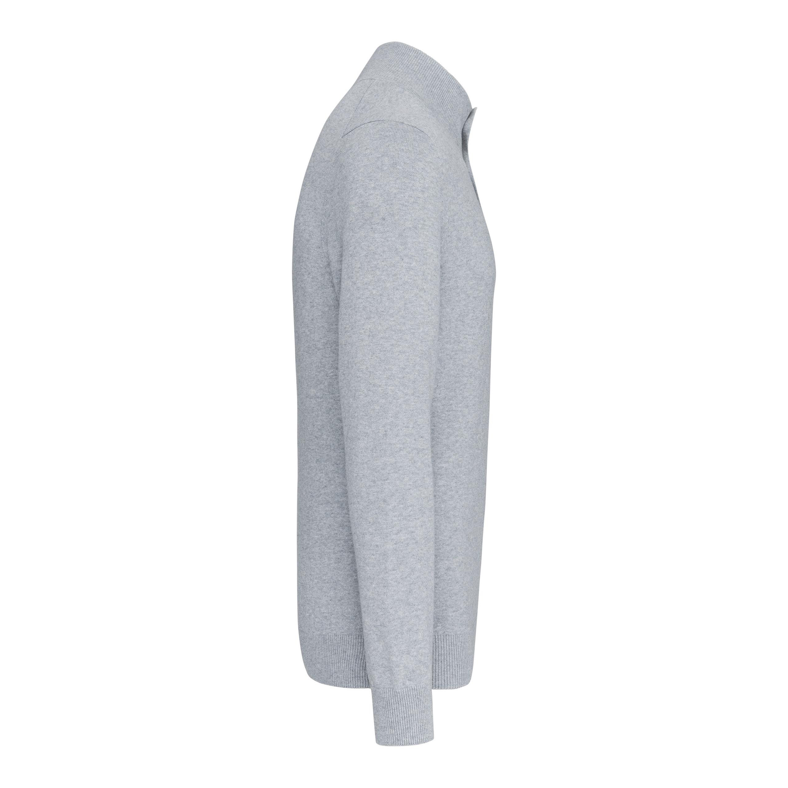 Kariban - Pullover premium col boutonné - Light grey heather - XS