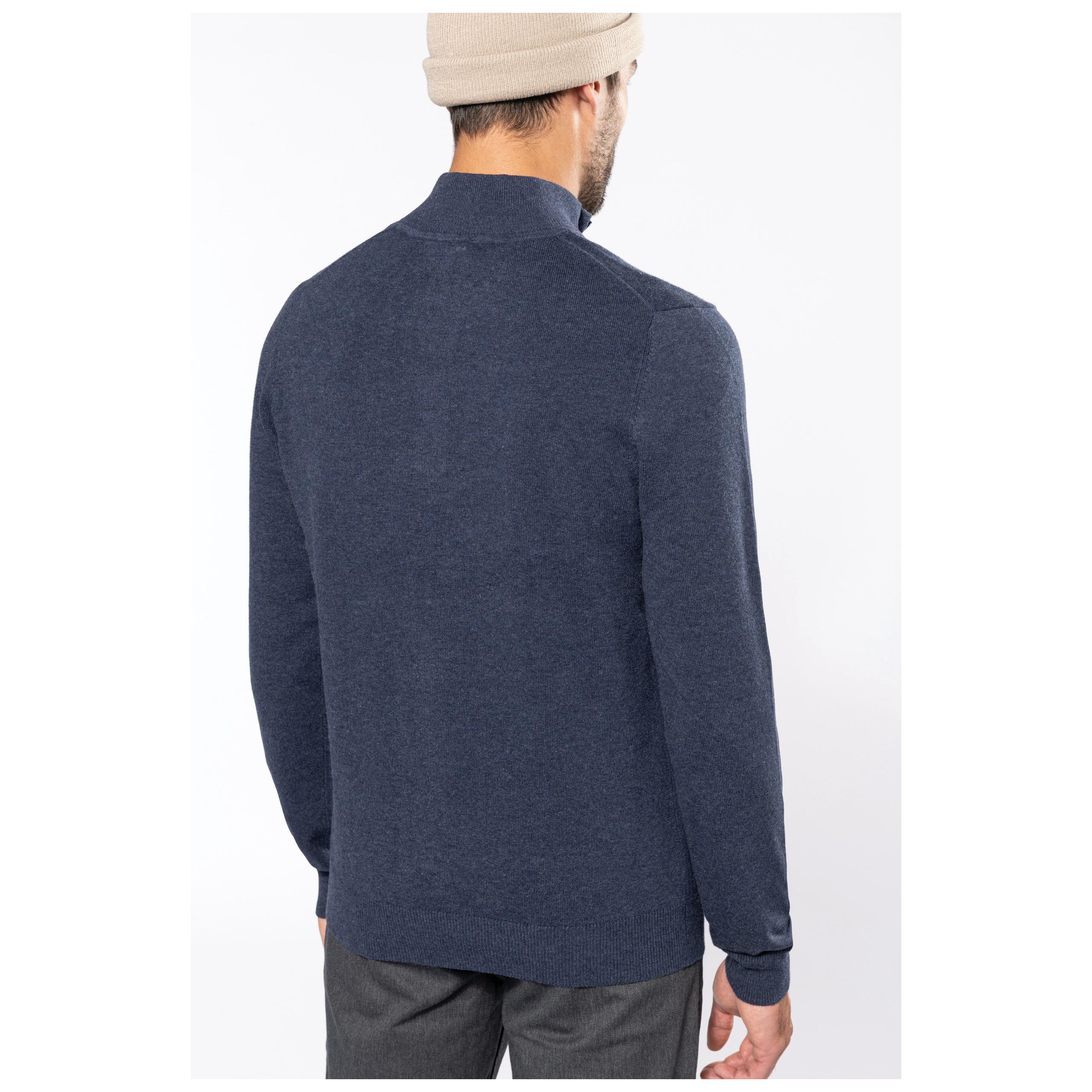 Kariban - Pullover premium col boutonné - Light grey heather - XS