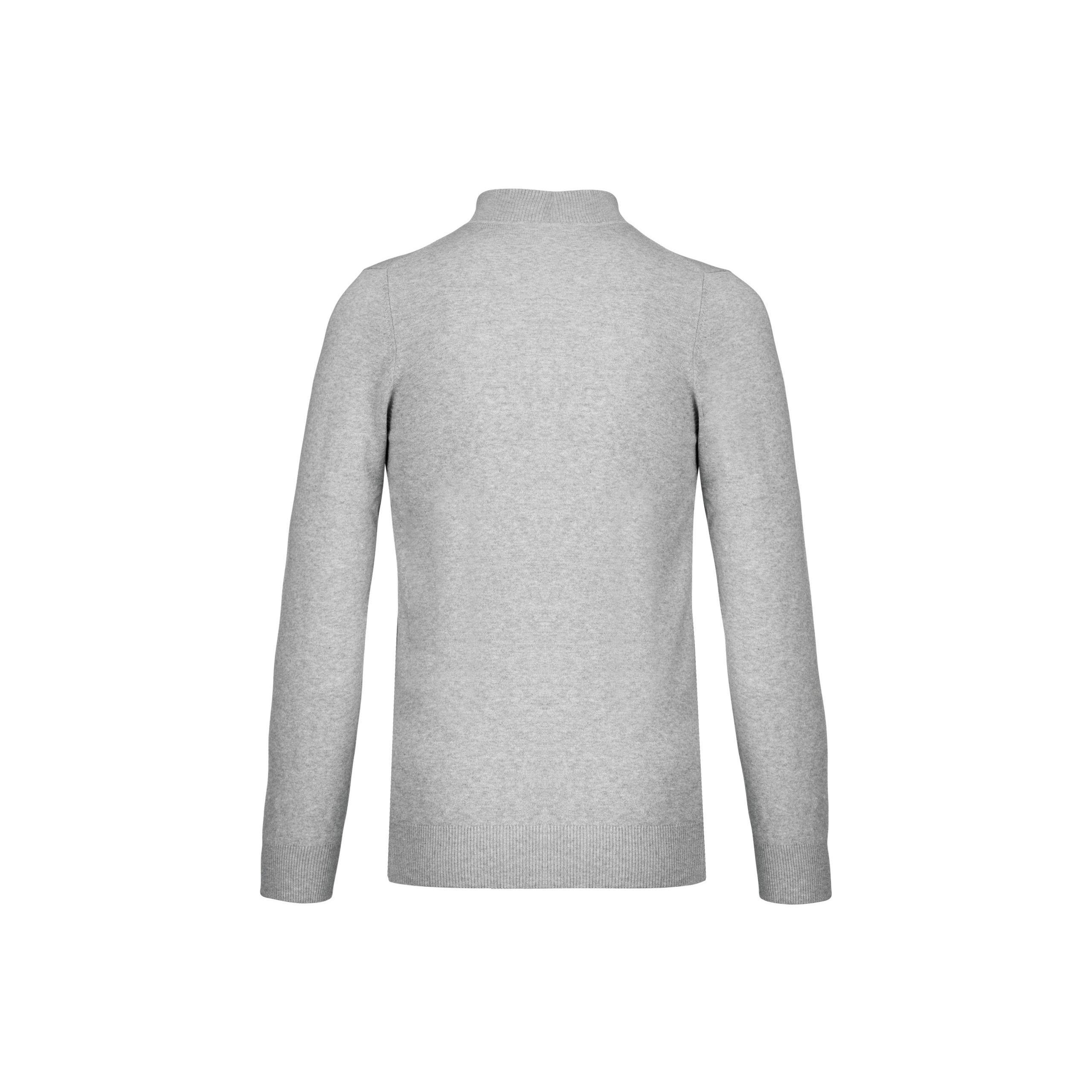 Kariban - Cardigan premium zippé - Light grey heather - XS