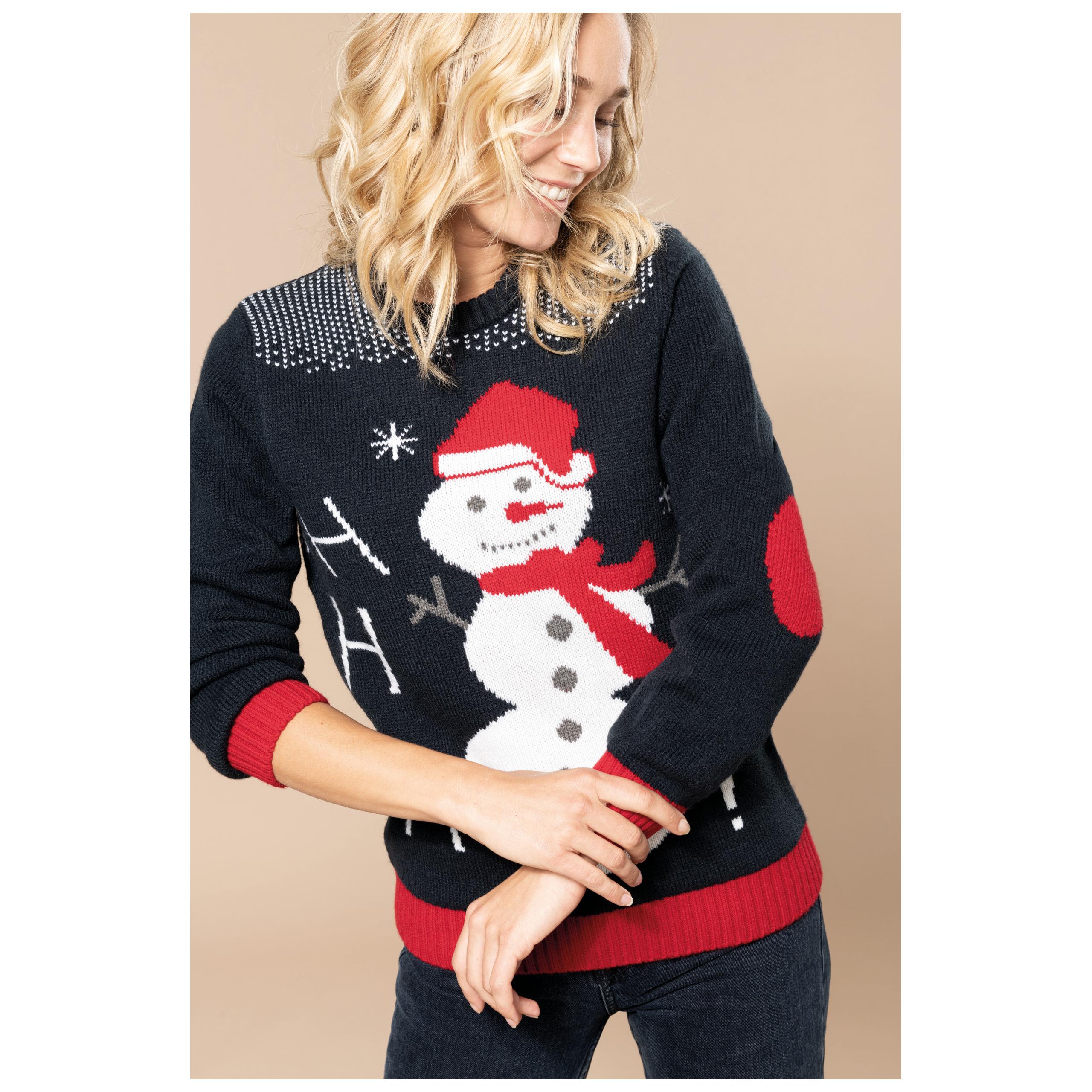 Kariban - Pullover Ho Ho Ho - Night Navy - XS