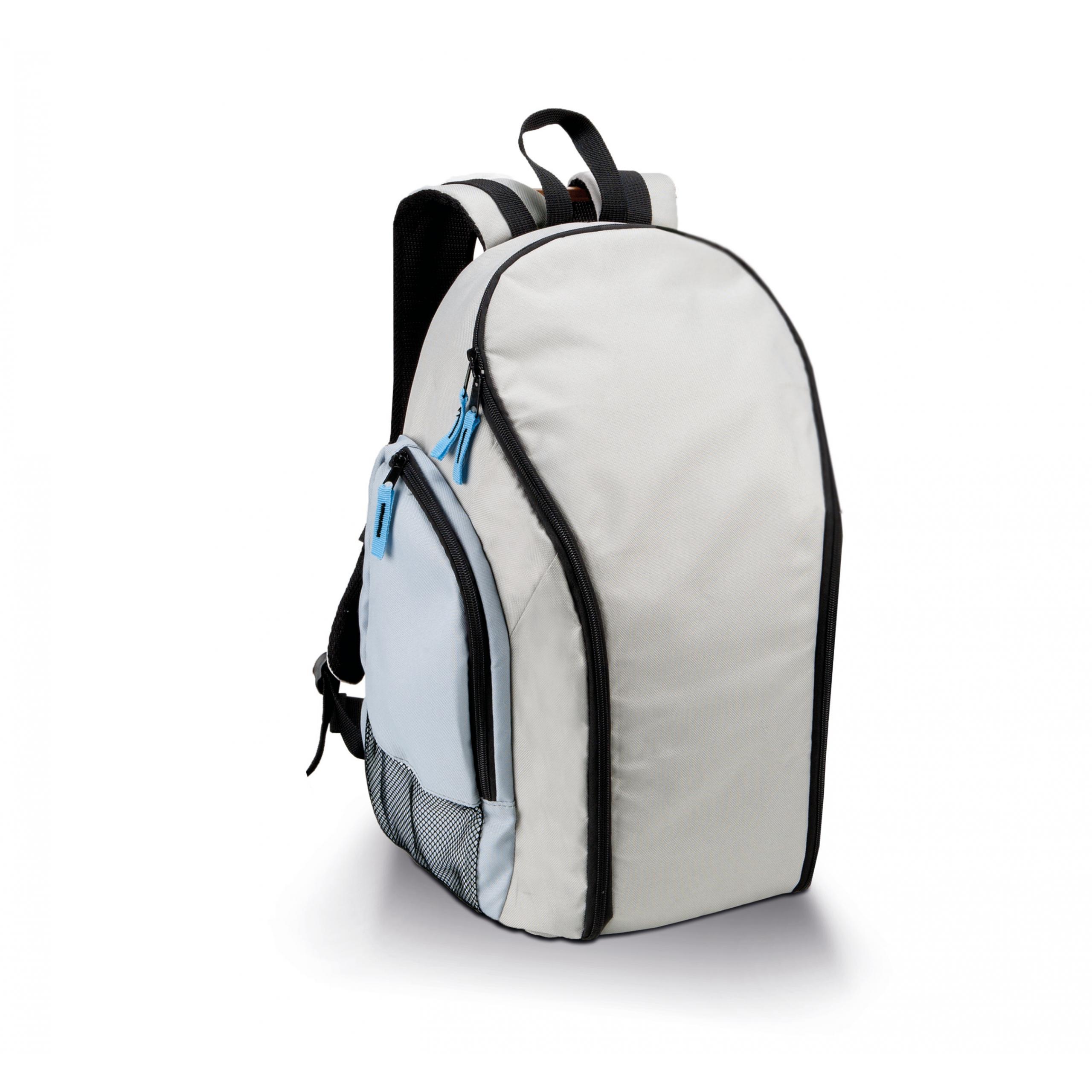 Kimood - Sac à dos isotherme - Light Grey / Sky Blue - One Size