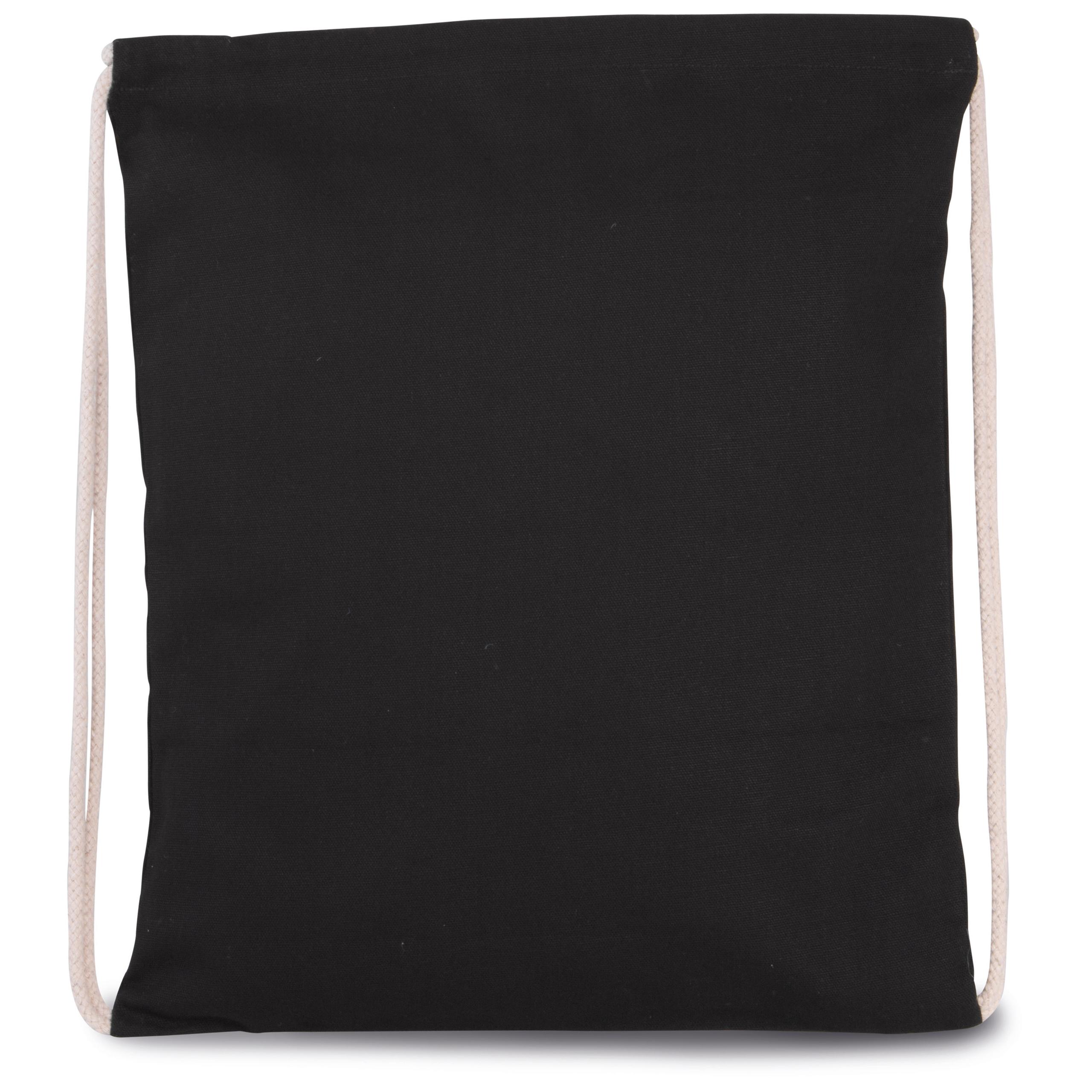 Kimood - Sac à dos avec cordon épais - Black - One Size