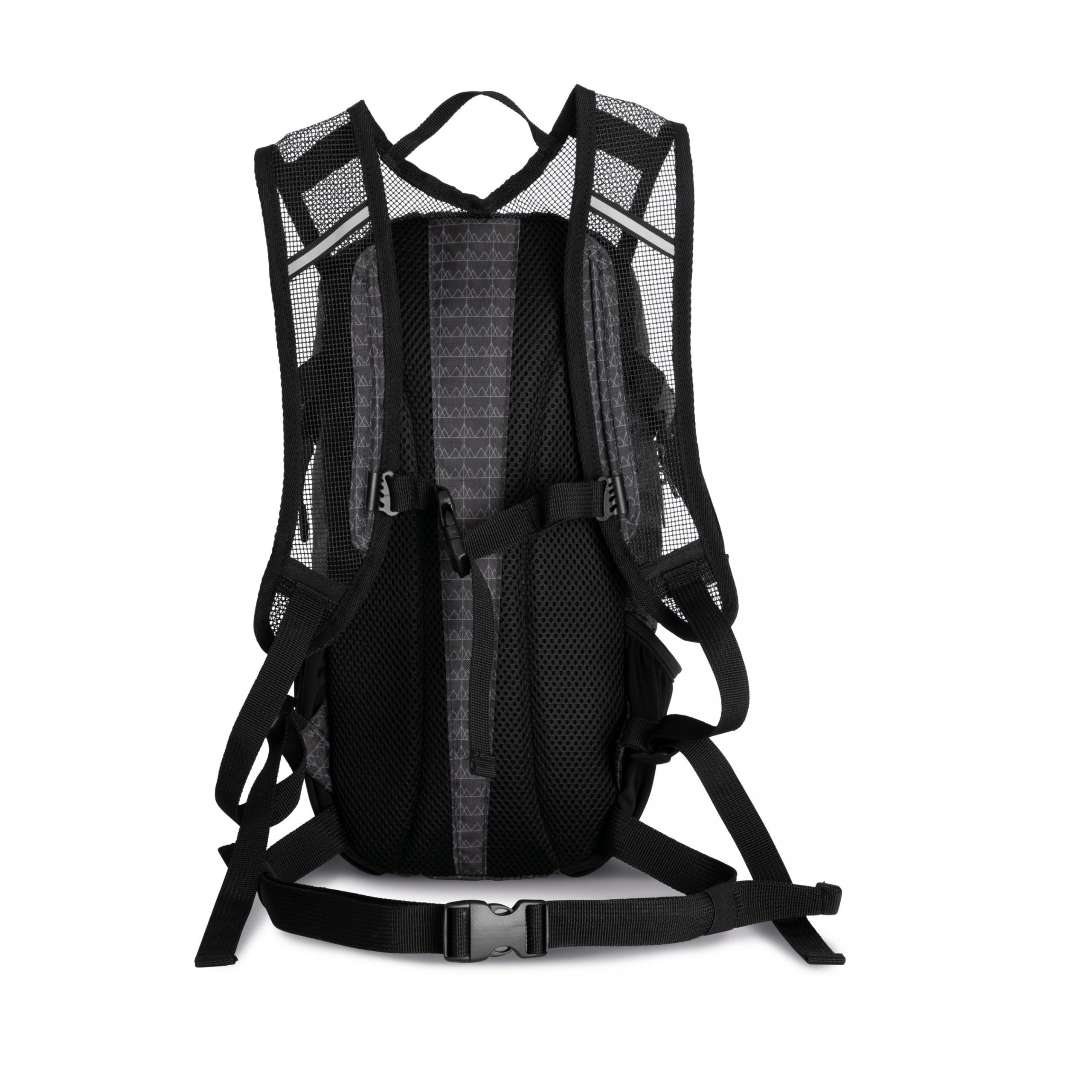 Kimood - Sac à dos sport outdoor - Black Digital / Black - One Size