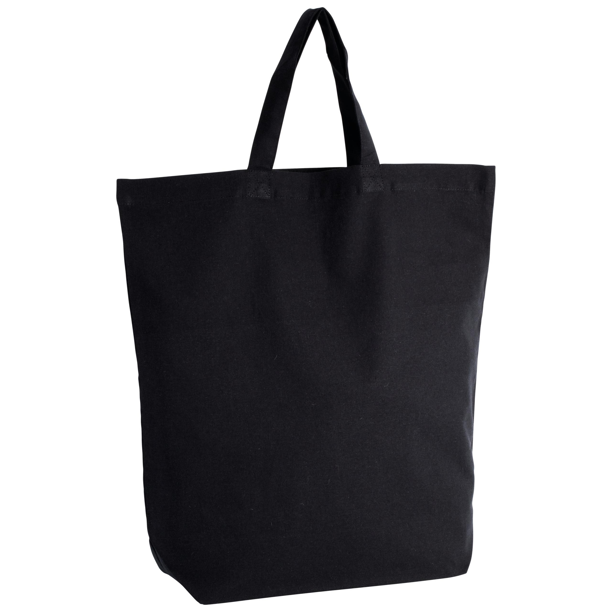 Kimood - Sac shopping en coton - Black - One Size