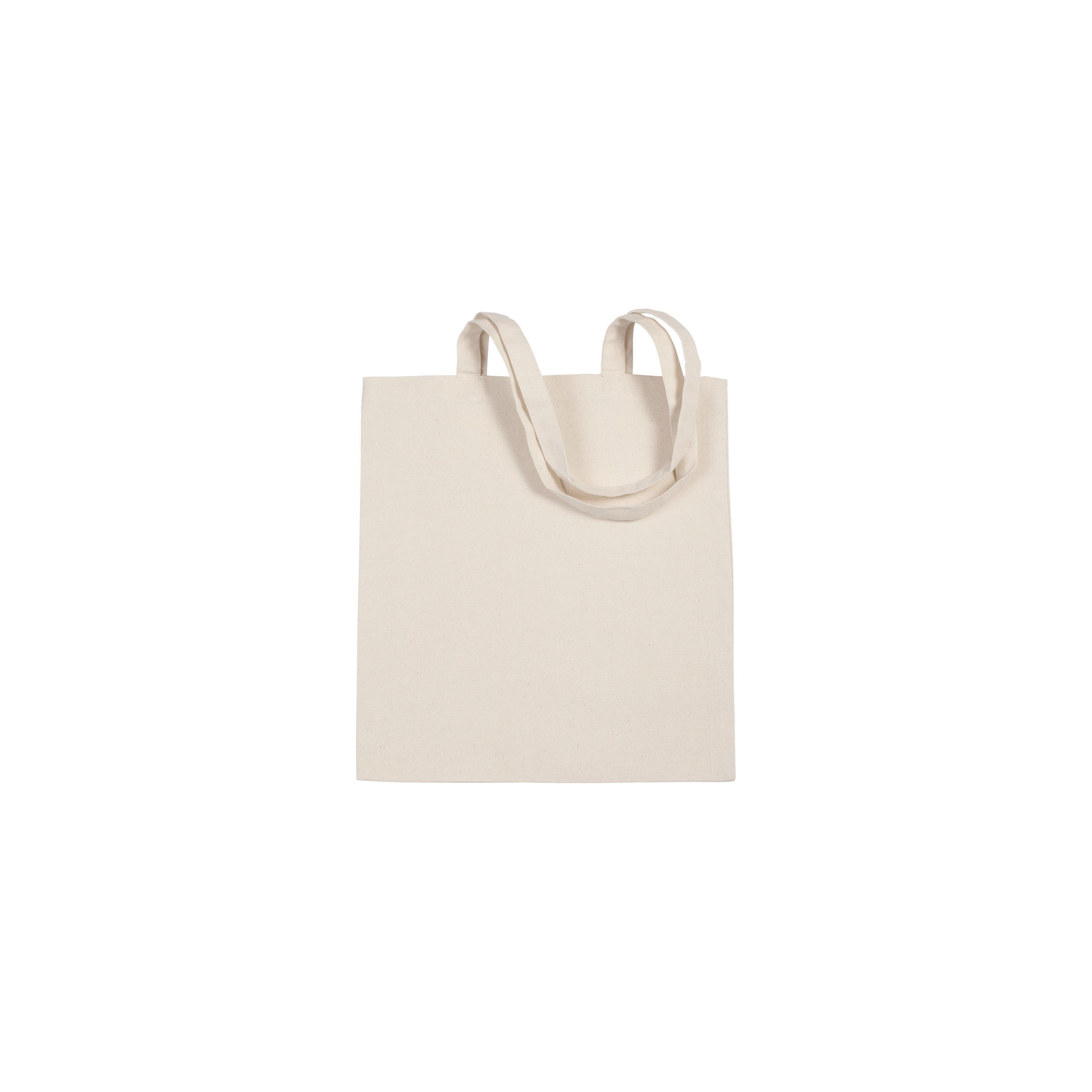 Kimood - Sac shopping en coton canvas - Black - One Size