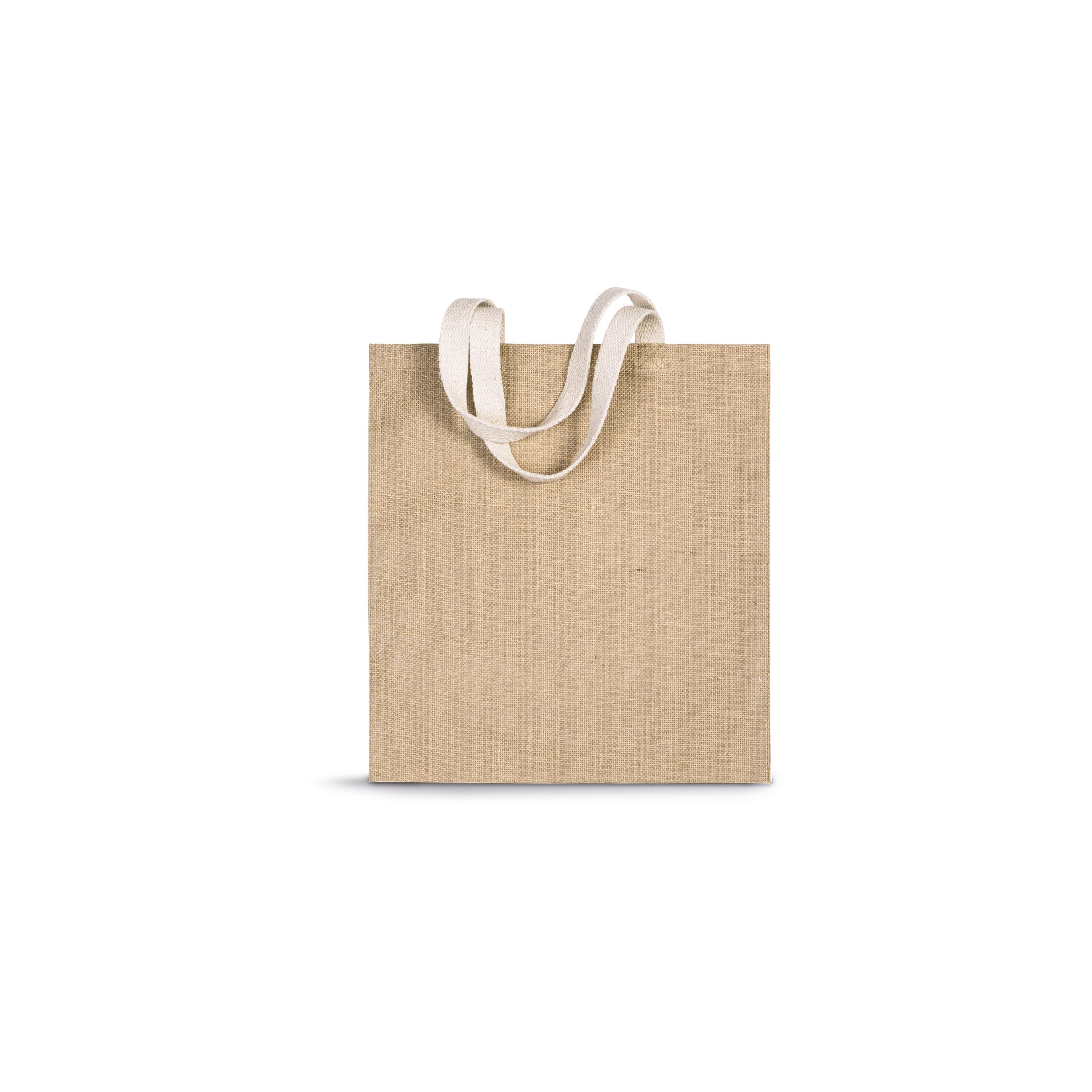 Kimood - Sac shopping en toile de jute - Natural - One Size