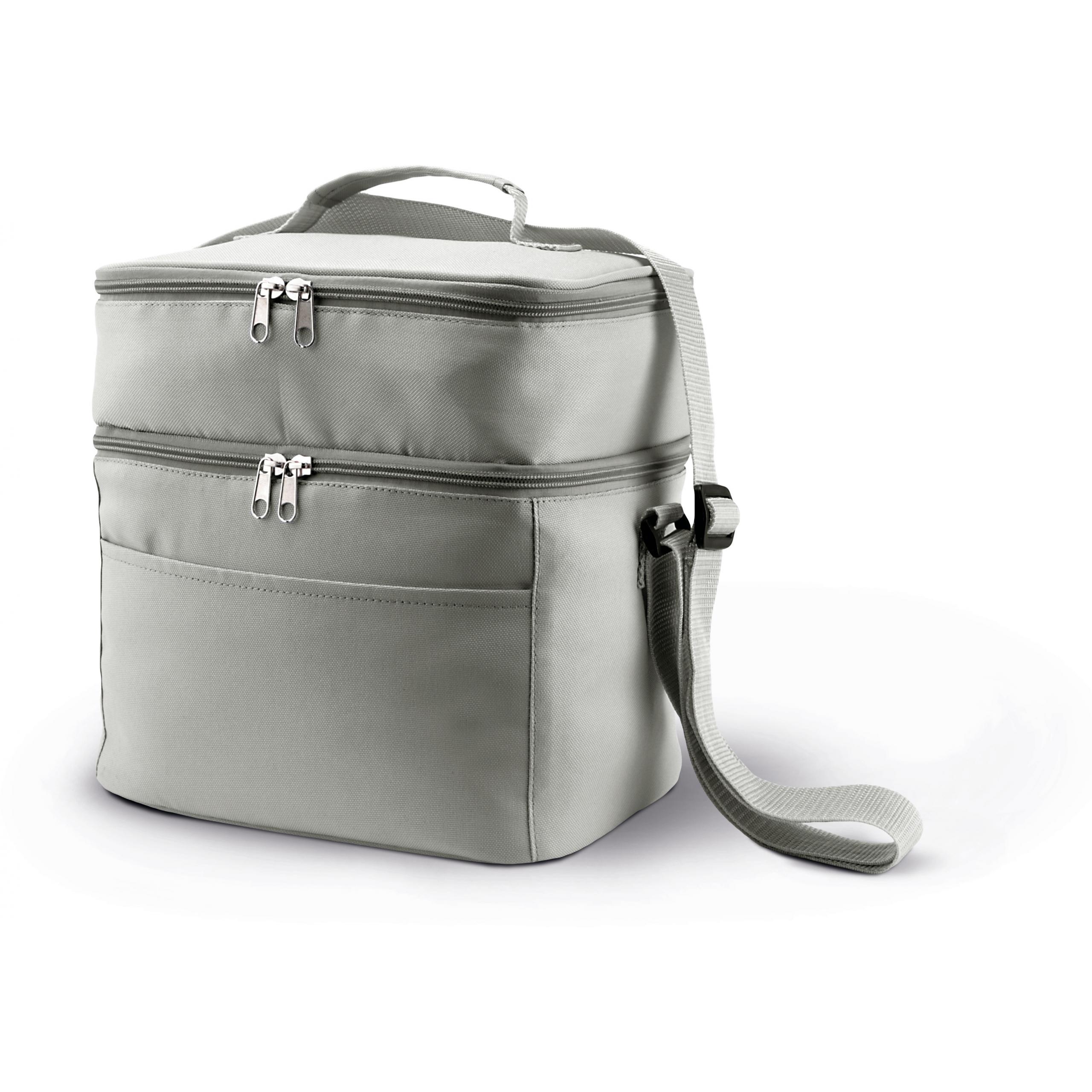 Kimood - Sac isotherme double compartiment - Light Grey - One Size