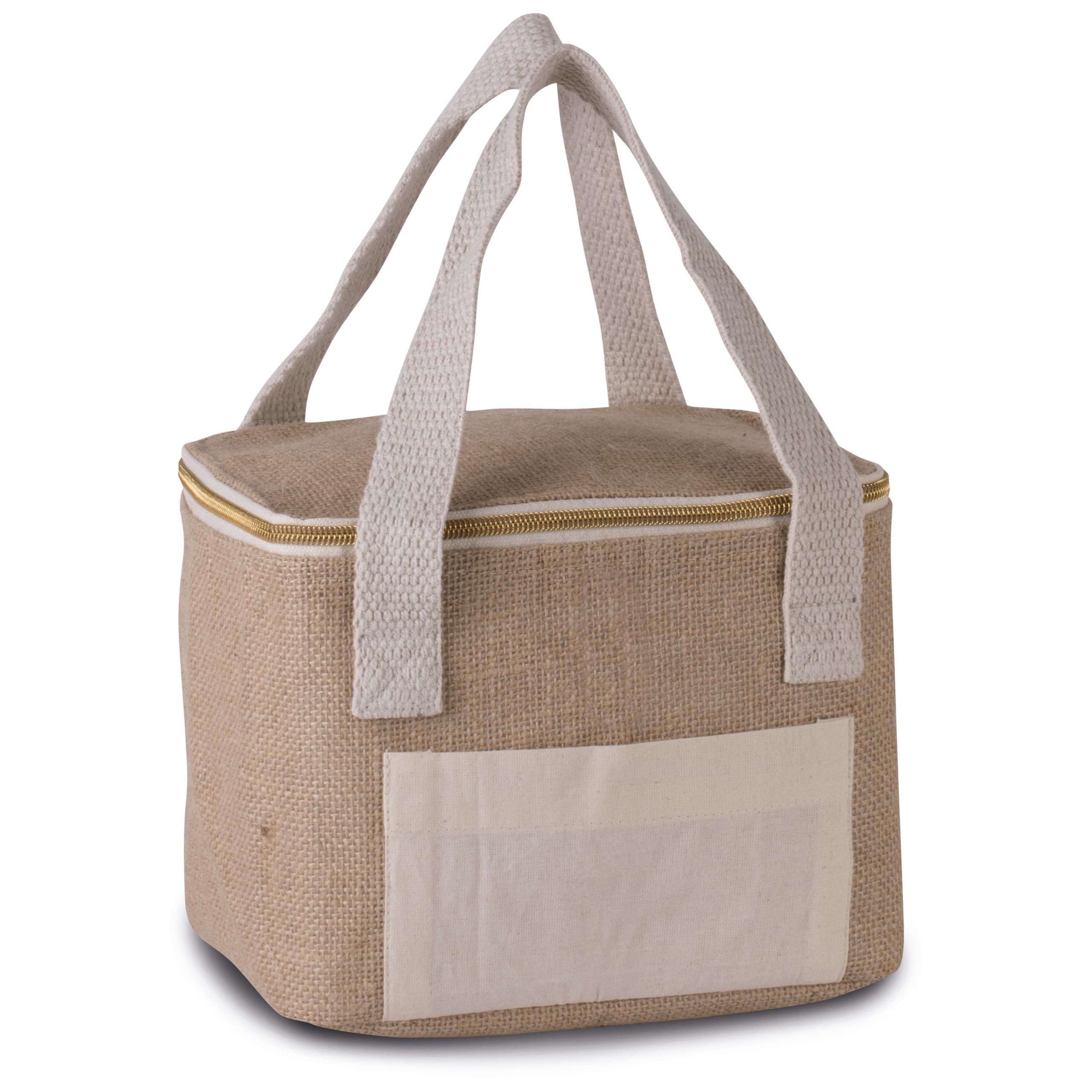 Kimood - Sac isotherme en jute - petit modèle - Natural - One Size