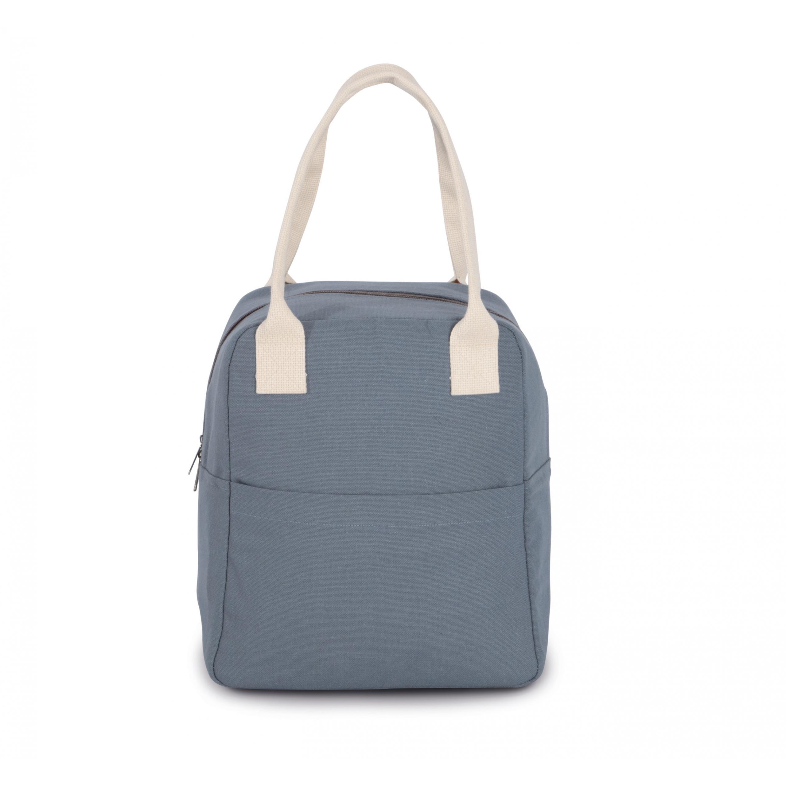 Kimood - Sac isotherme en coton - Whale Blue - One Size