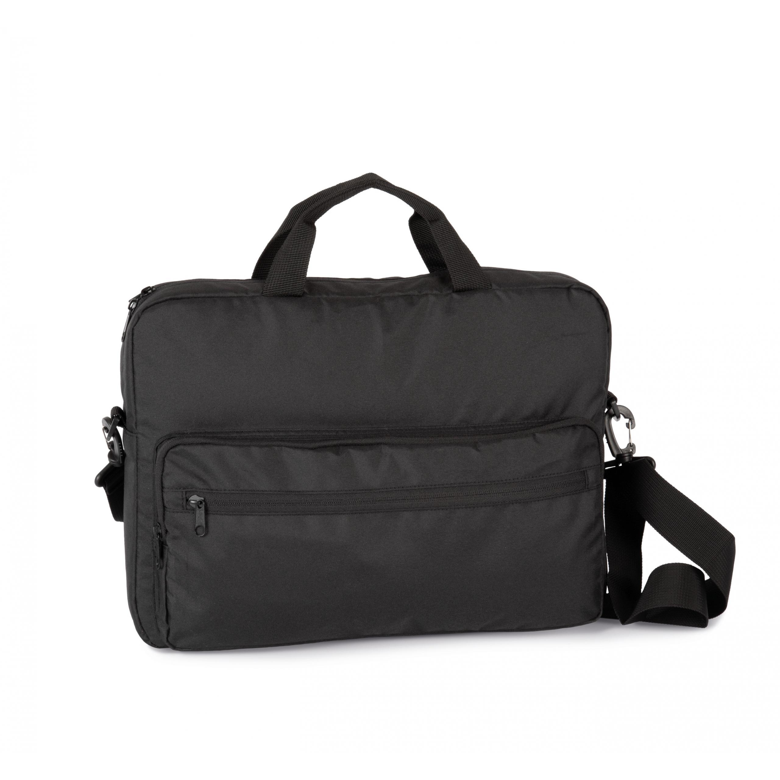 Kimood - Sac de travail porte-ordinateur recyclé - Black - One Size