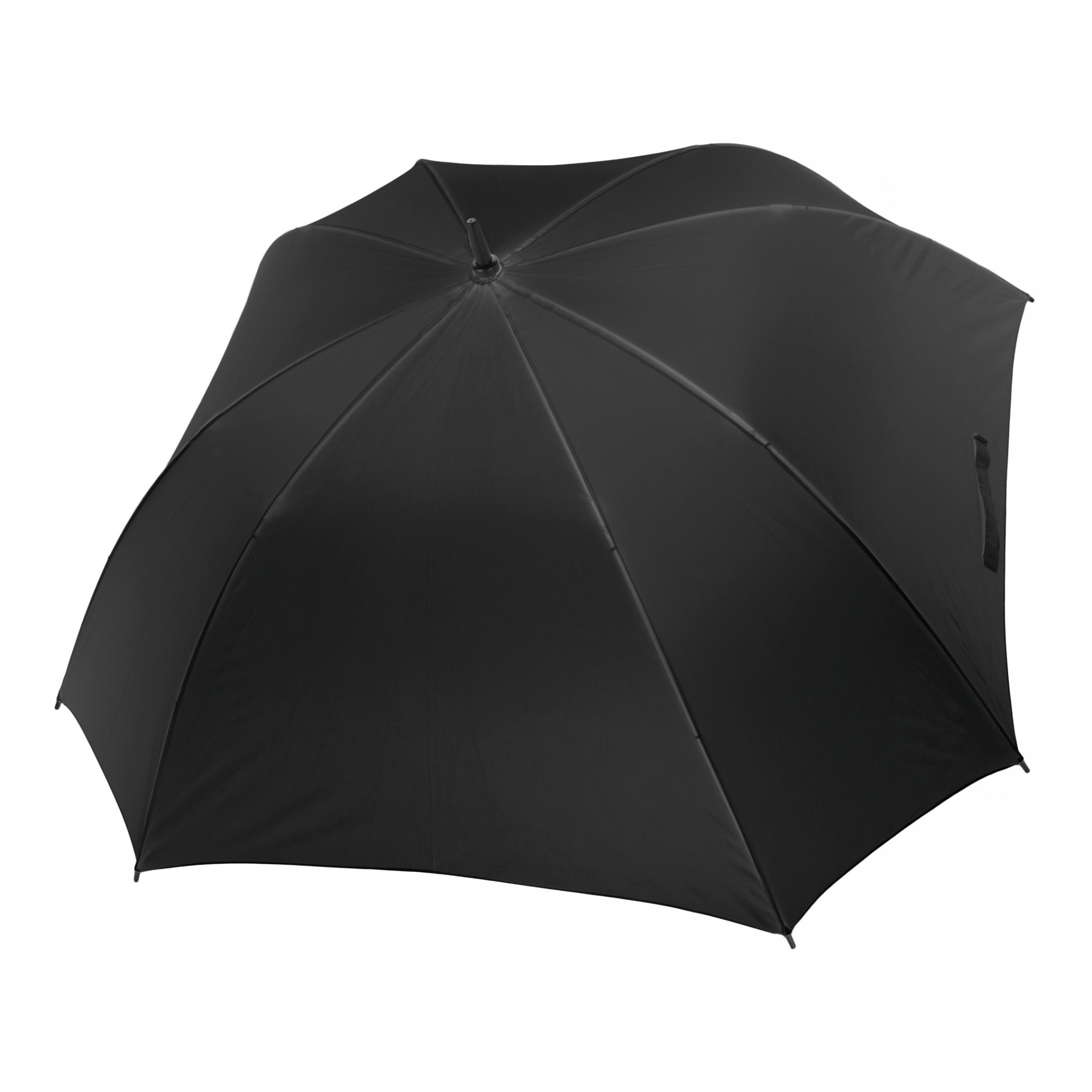 Kimood - Parapluie de golf carré - Black - One Size