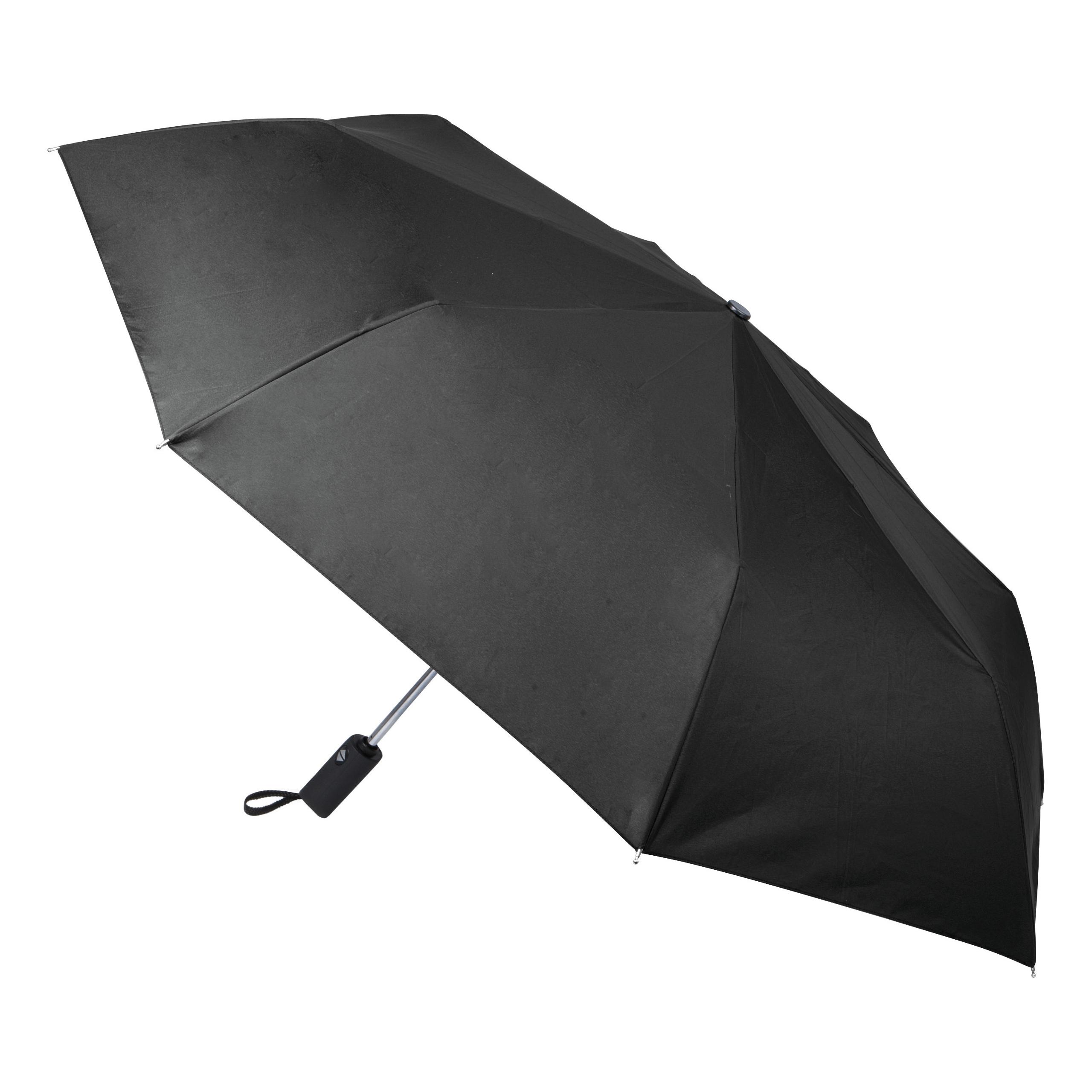 Kimood - Mini parapluie ouverture automatique - Black - One Size