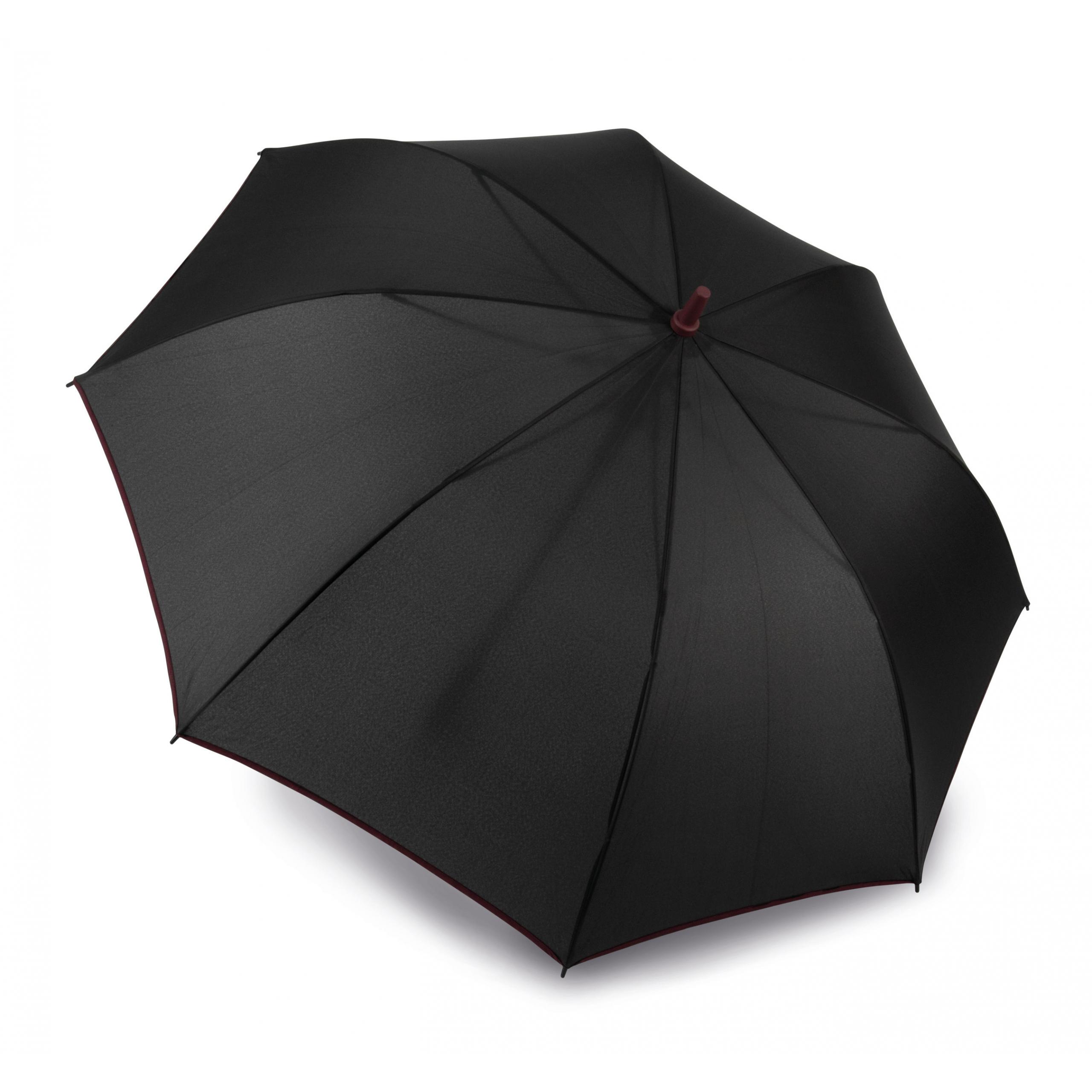 Kimood - Parapluie automatique - Black / Wine - One Size