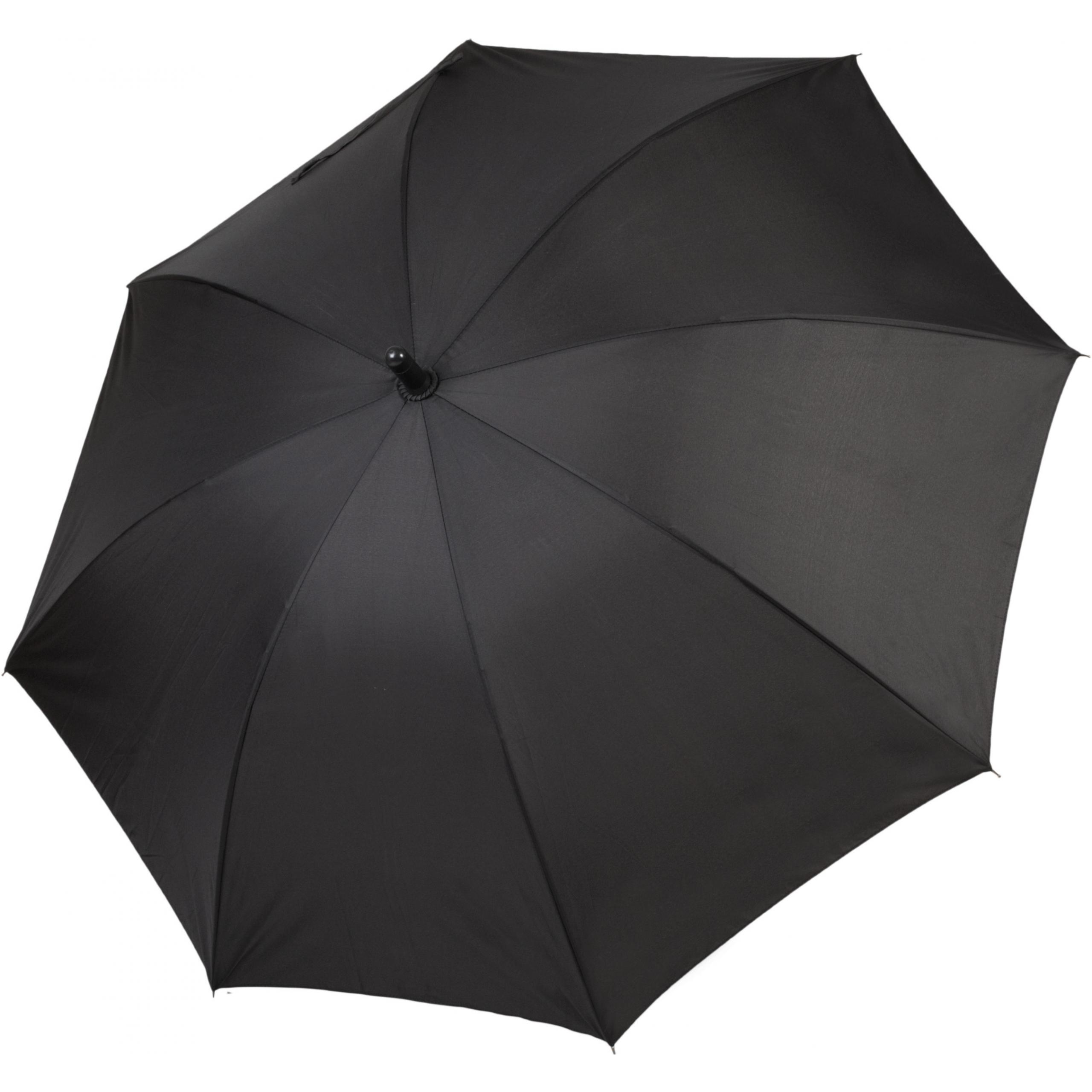 Kimood - Parapluie mât coulissant - Black - One Size