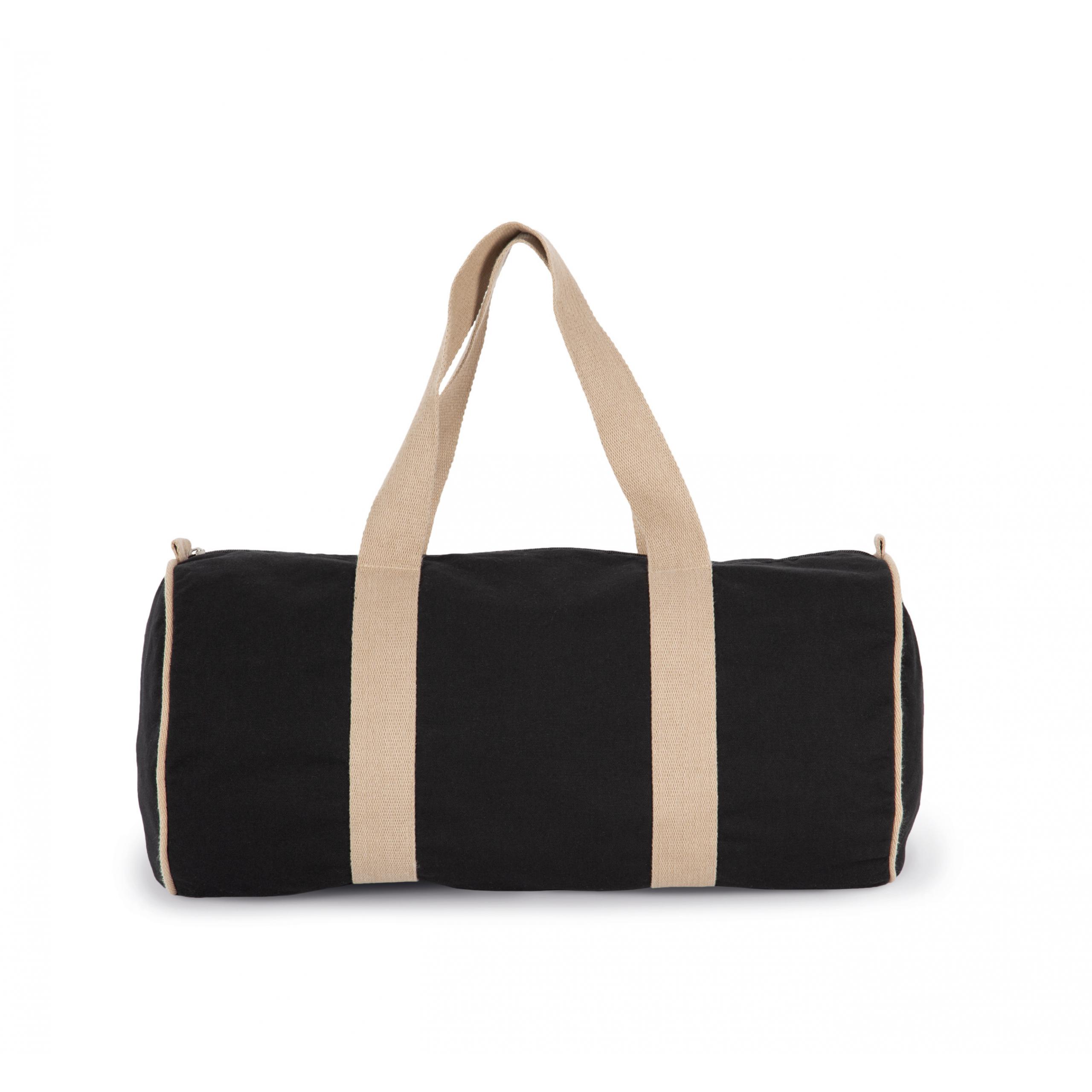 Kimood - Sac polochon recyclé - Black Night / Hemp - One Size