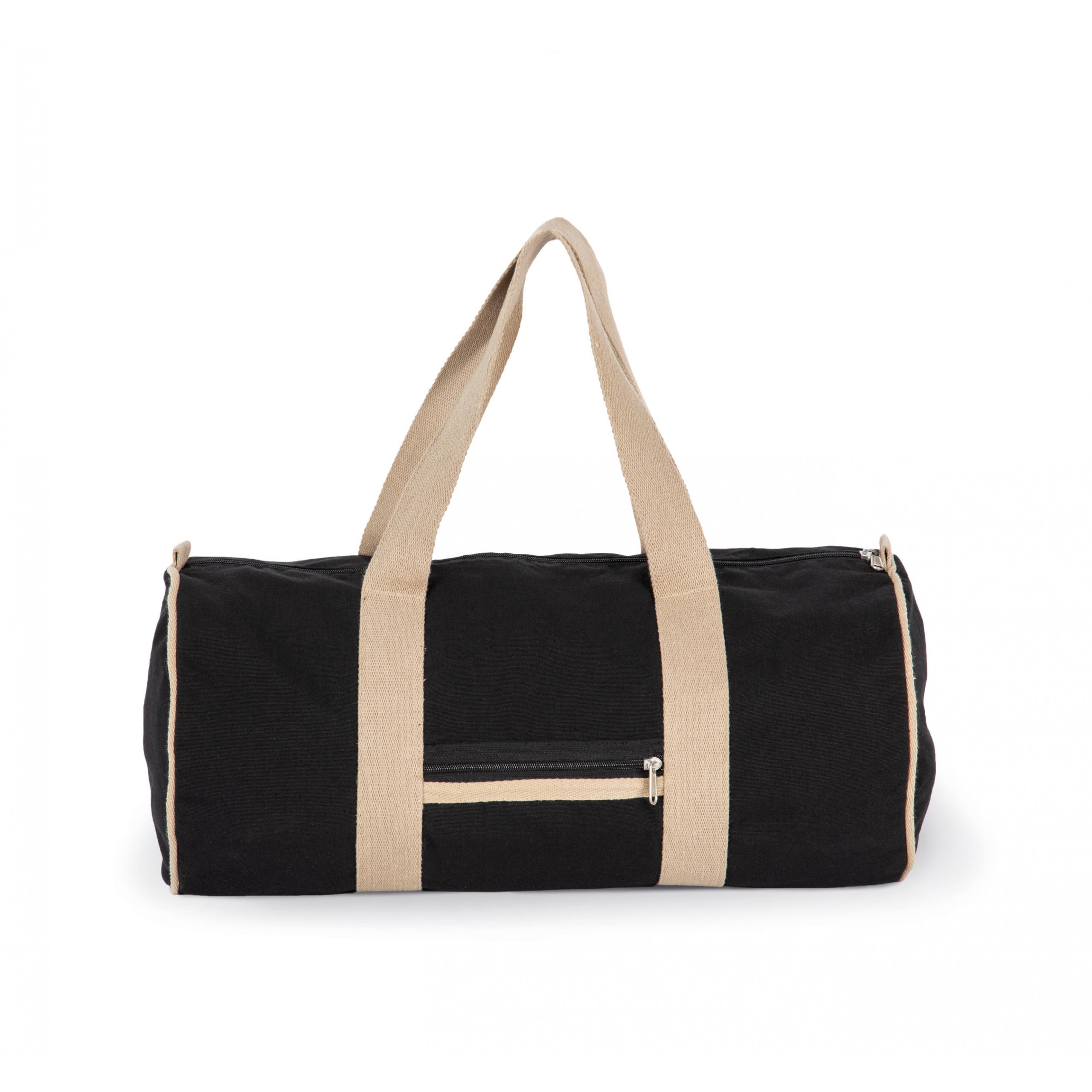 Kimood - Sac polochon recyclé - Black Night / Hemp - One Size