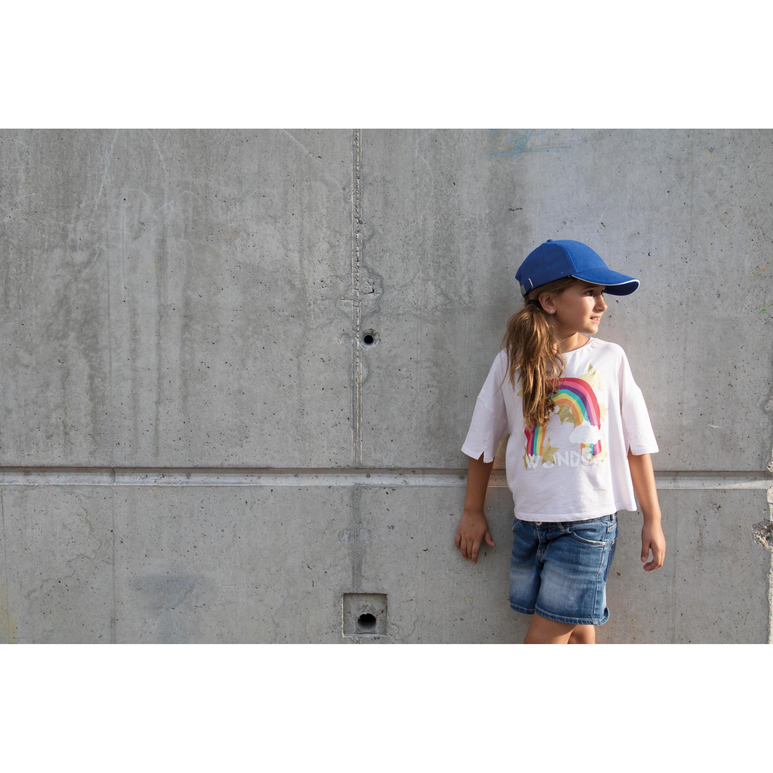 K-up - ORLANDO KIDS - CASQUETTE ENFANT 6 PANNEAUX - Beige / White - One Size